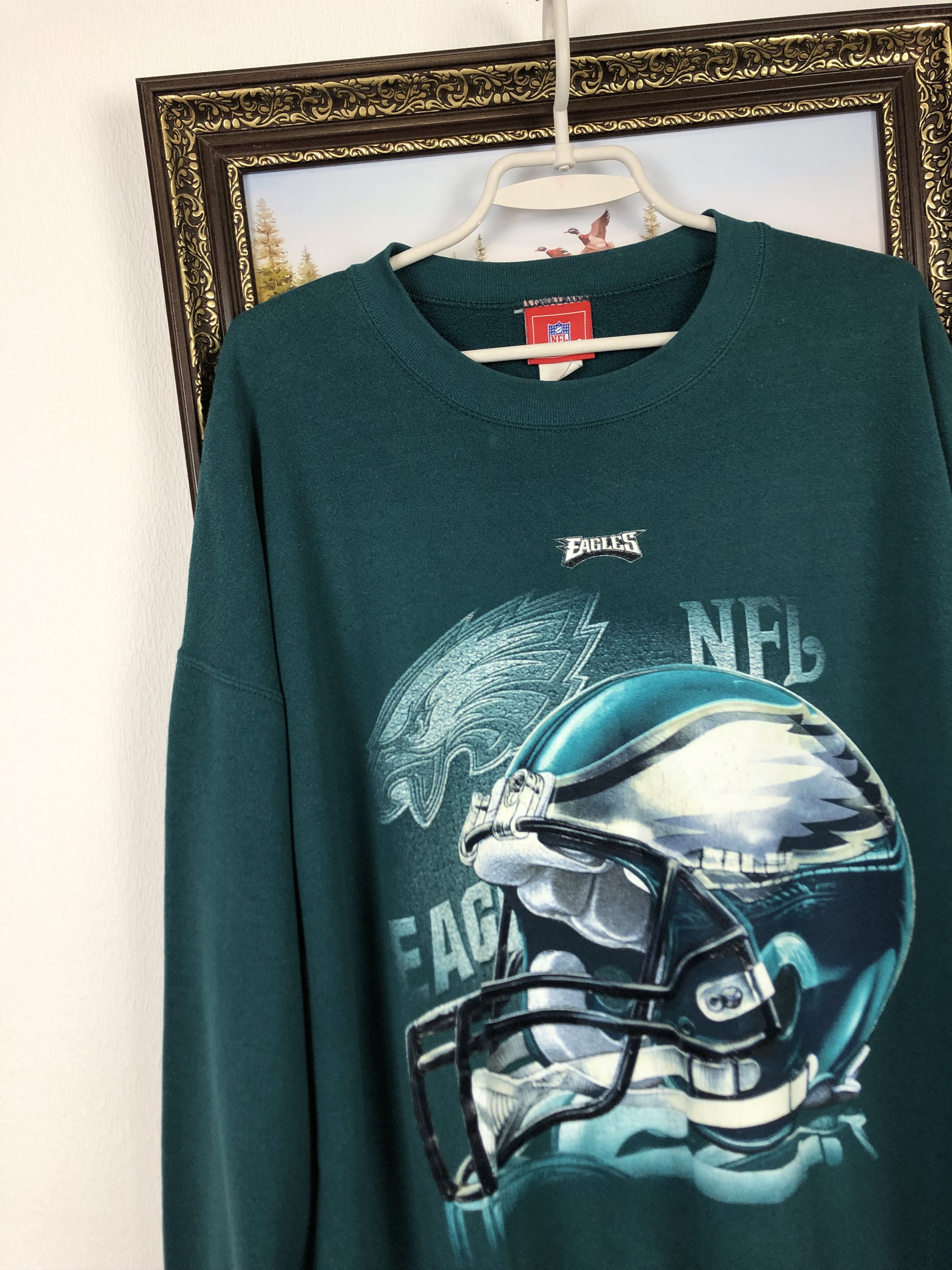 NFL × Vintage Vintage NFL Philadelphia Eagles Sweatshirt Rare Crewneck Size US XL / EU 56 / 4 - 3 Thumbnail