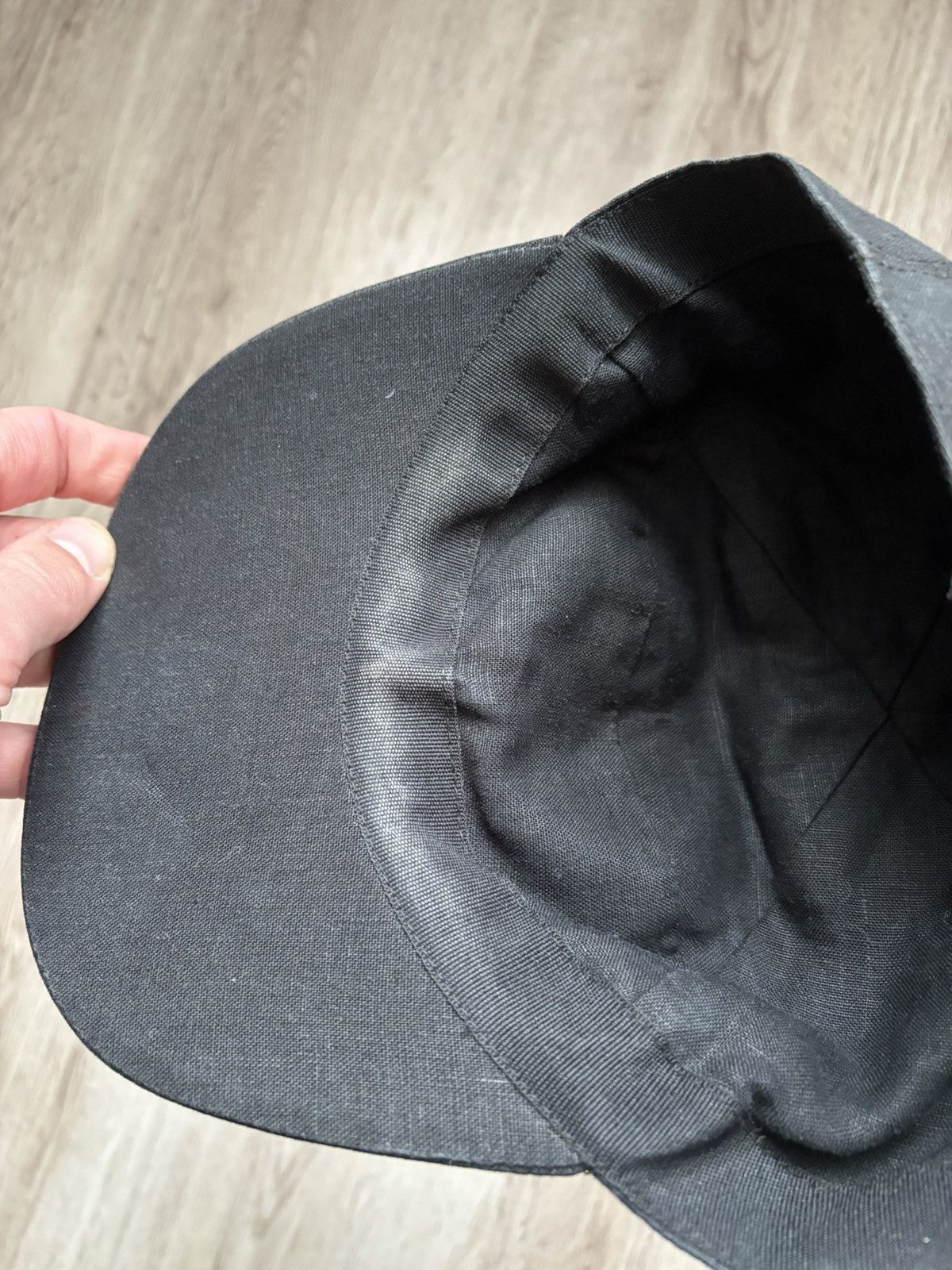 Hermes Rare Chapeaux Motsch pour Hermes cap linen sunfaded 57 Size ONE SIZE - 18 Thumbnail