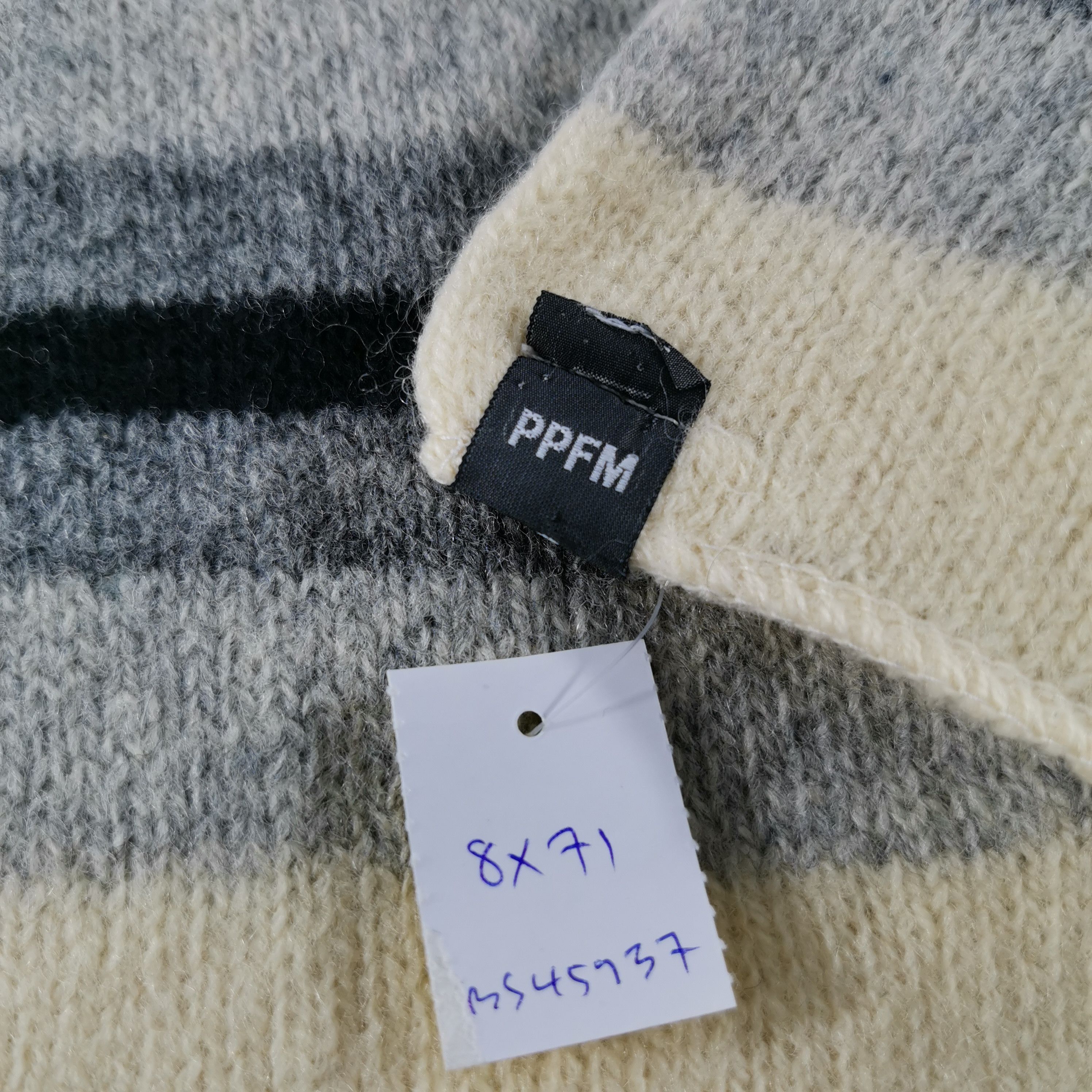 PPFM × Vintage Vintage PPFM Scarf Wool Cashmere Scarves. Size ONE SIZE - 5 Thumbnail