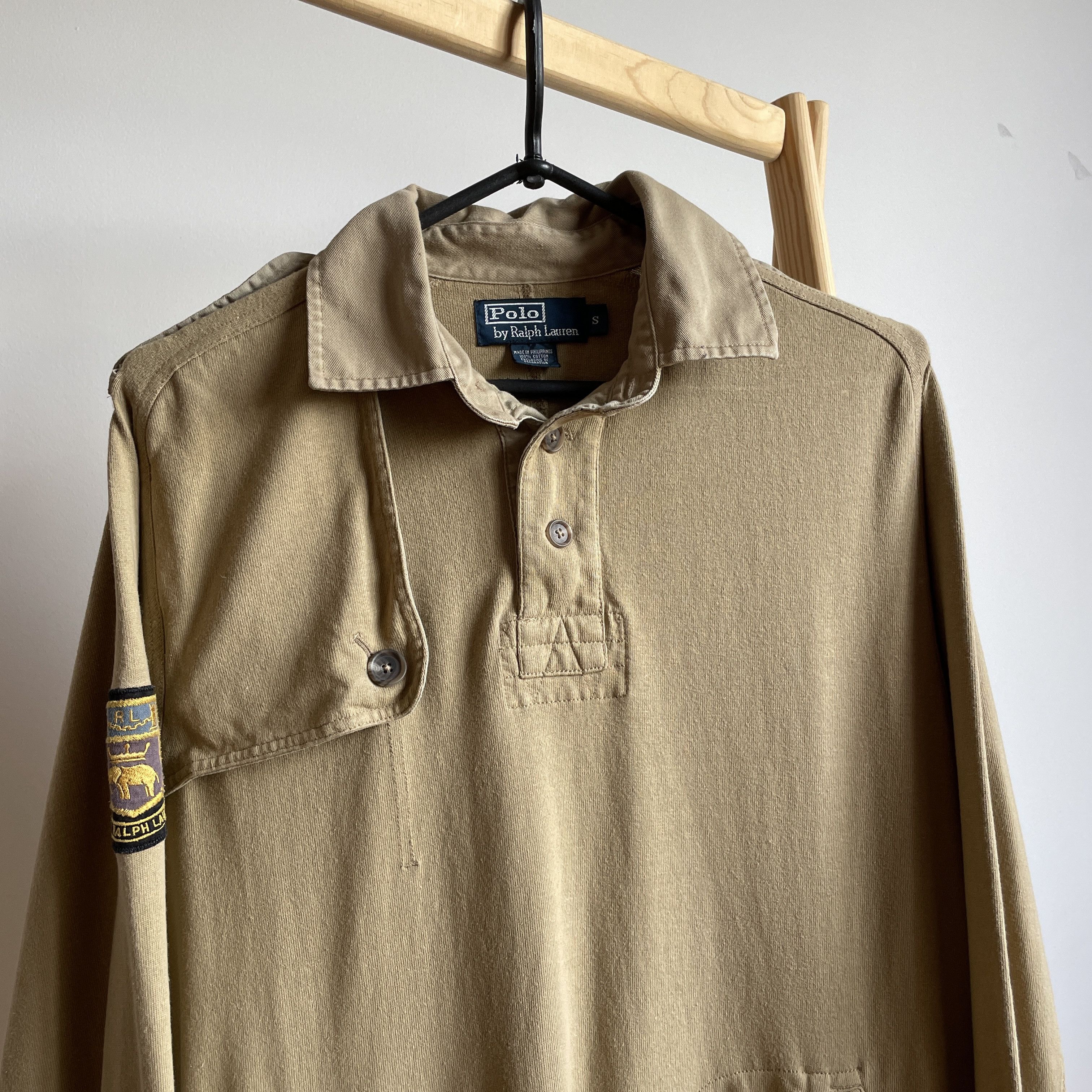 Polo Ralph Lauren Polo Ralph Lauren Vintage Hunting Shooting Military Shirt Size US S / EU 44-46 / 1 - 3 Thumbnail