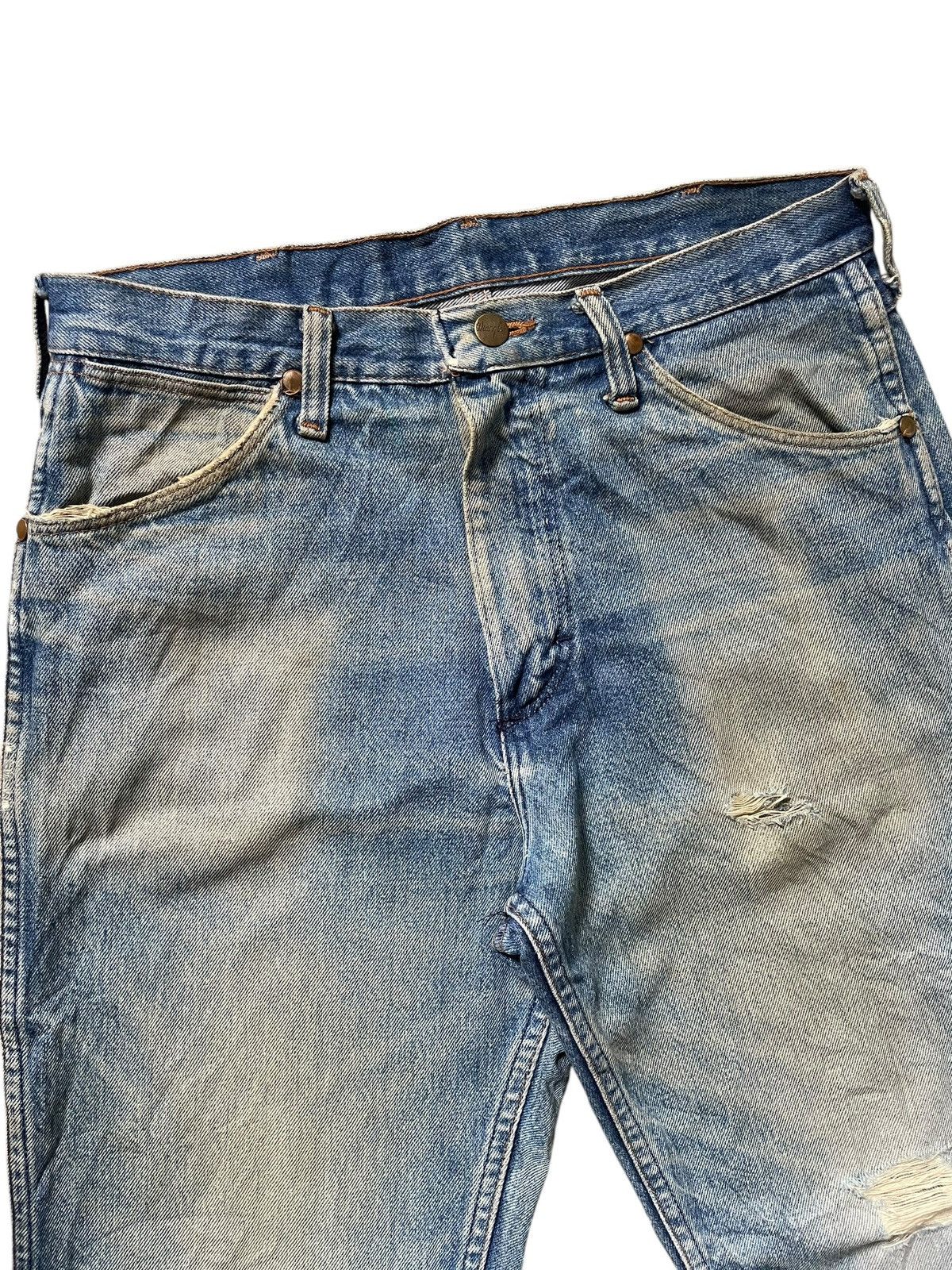 Vintage Vintage Wrangler Bluebell 60s Straight Fit Jeans Size US 32 / EU 48 - 6 Thumbnail