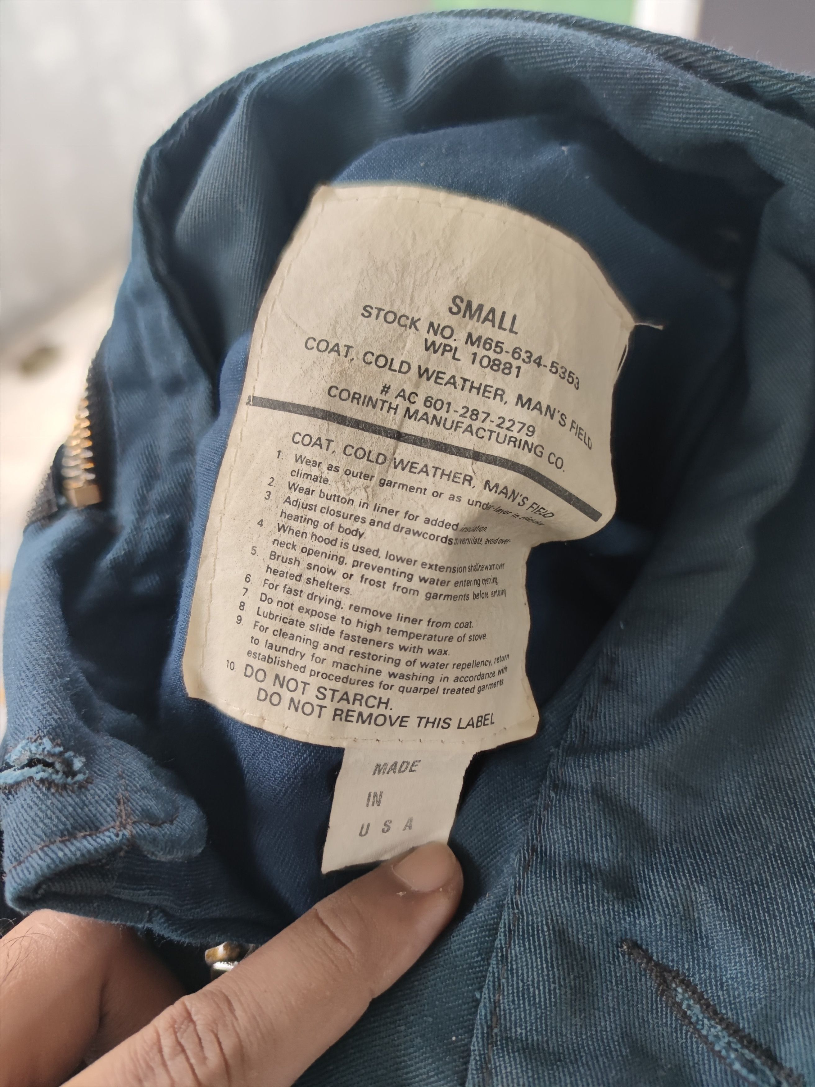Vintage Vintage M-65 Cold Weather Field Jacket Made in USA Size US S / EU 44-46 / 1 - 12 Thumbnail