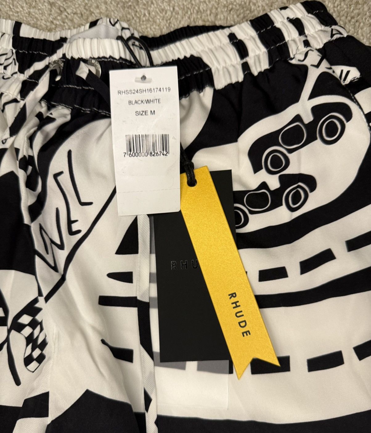 Rhude Rhude Strada Silk Shorts Size US 32 / EU 48 - 5 Thumbnail