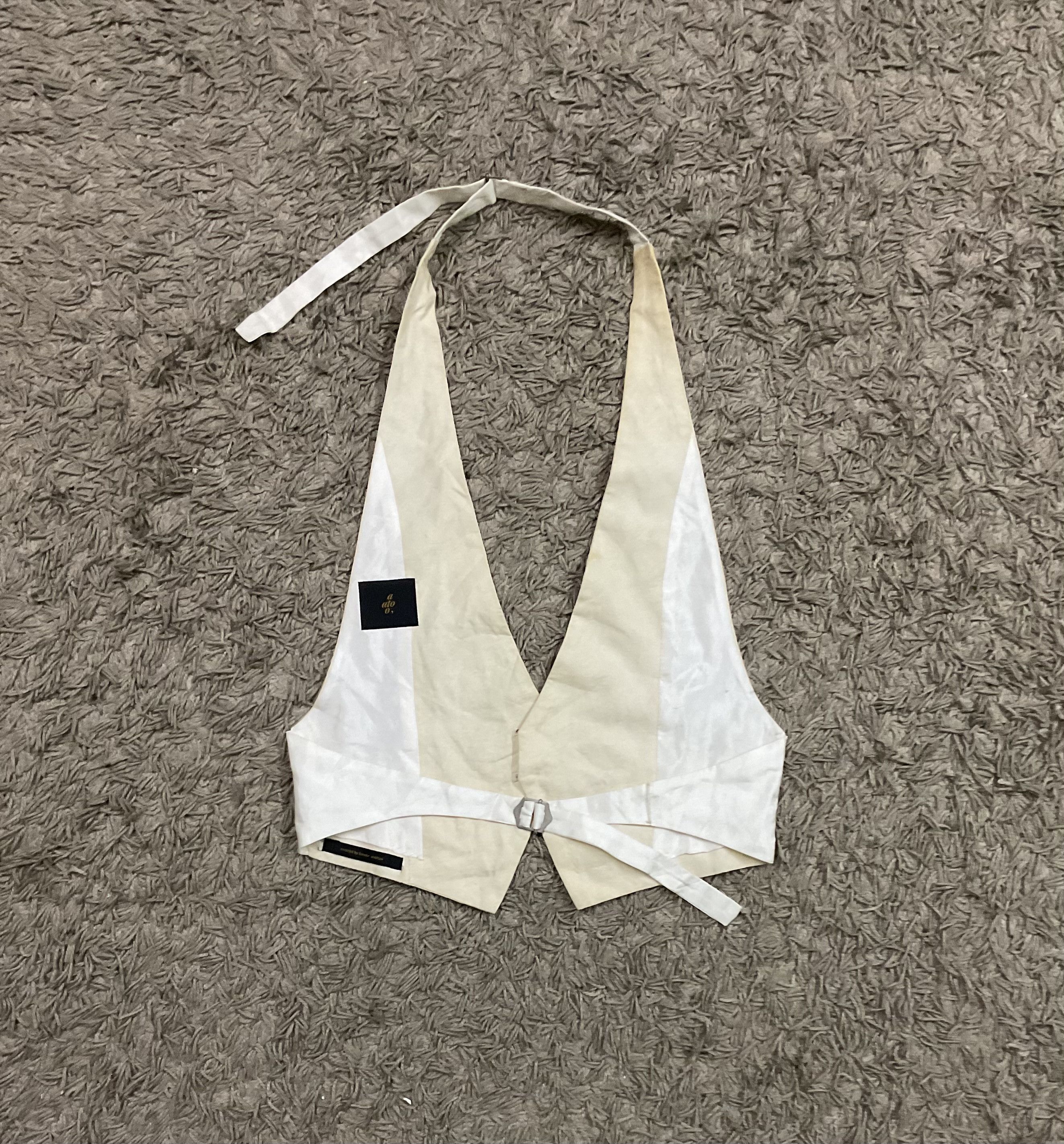 Designer RARE Vintage Japanese Designer waistcoat Size ONE SIZE - 5 Thumbnail