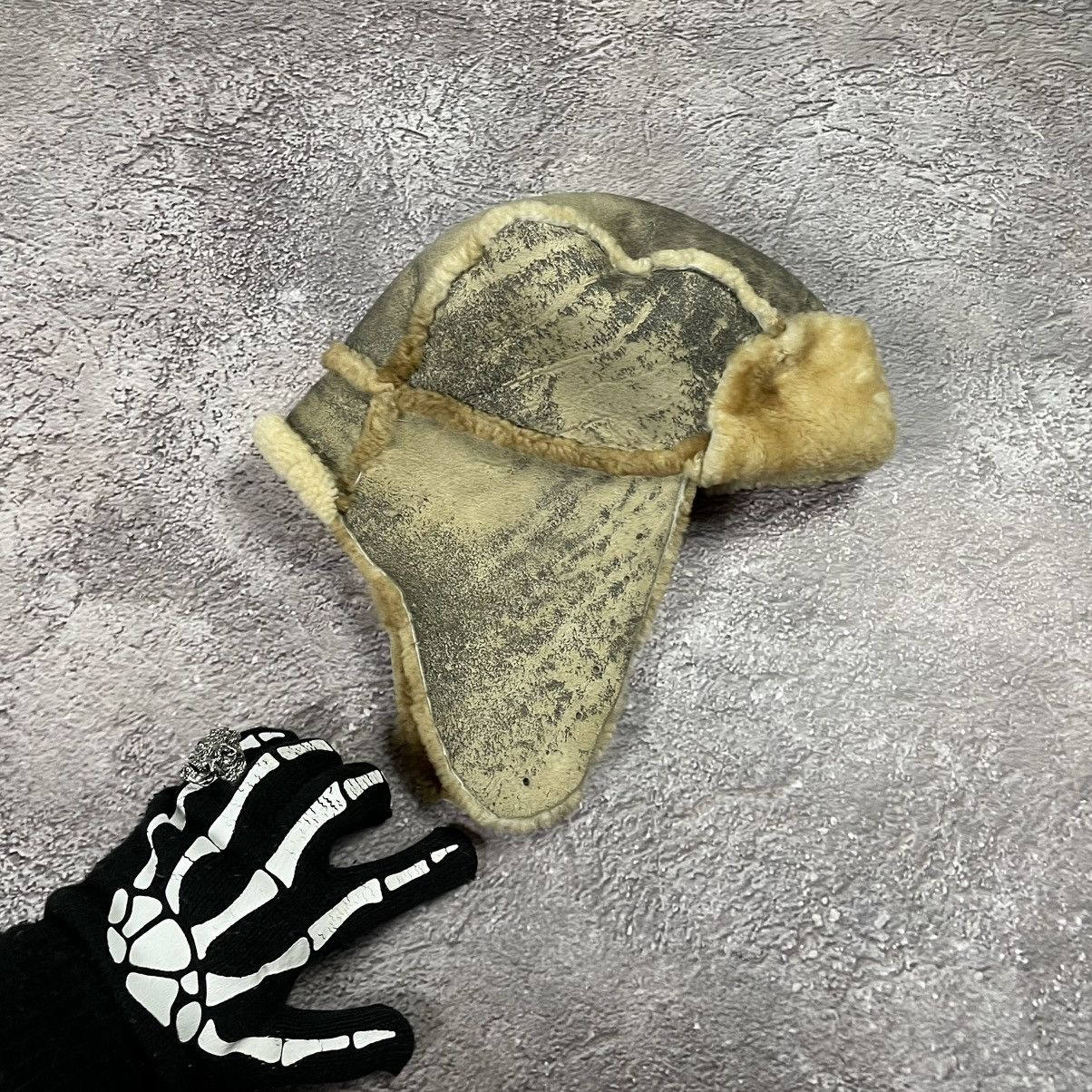 If Six Was Nine Vintage 90s Alt Beanie Mohair Ushanka Faux American VTg Size ONE SIZE - 1 Thumbnail