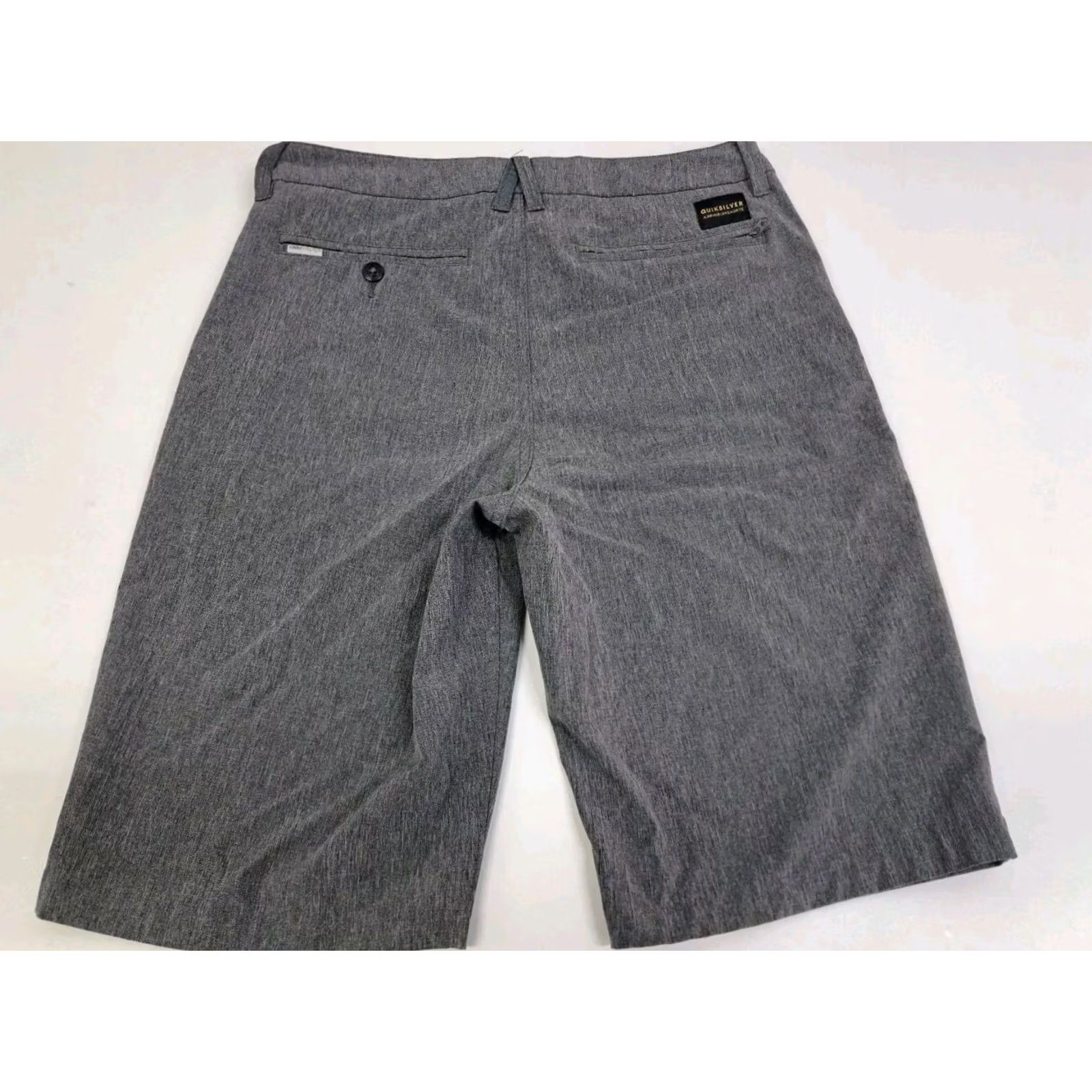 Quiksilver Quiksilver Board Shorts Mens Dark Grey 30 Regular Quick Dry Stretch Pockets Amphibian Dry Flight Size US 30 / EU 46 - 4 Thumbnail