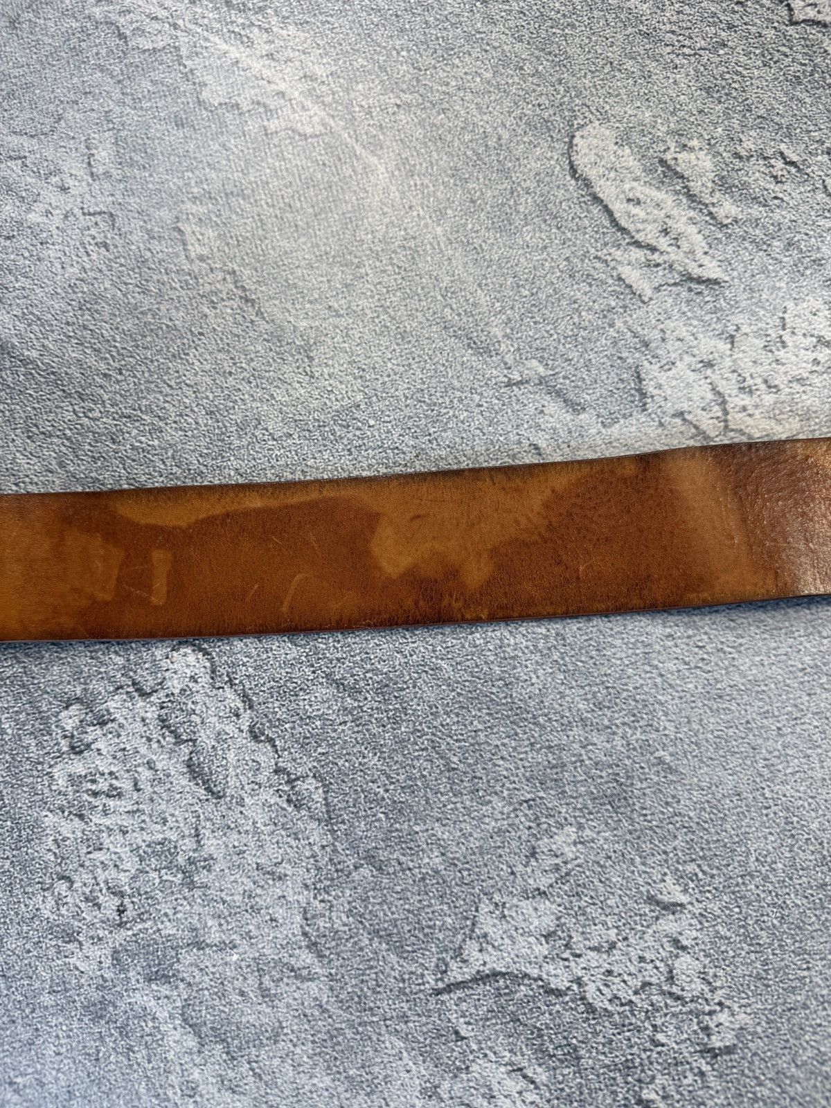 Diesel Vintage Y2K Diesel Belt Leather Metal Logo Japanese Size ONE SIZE - 4 Thumbnail
