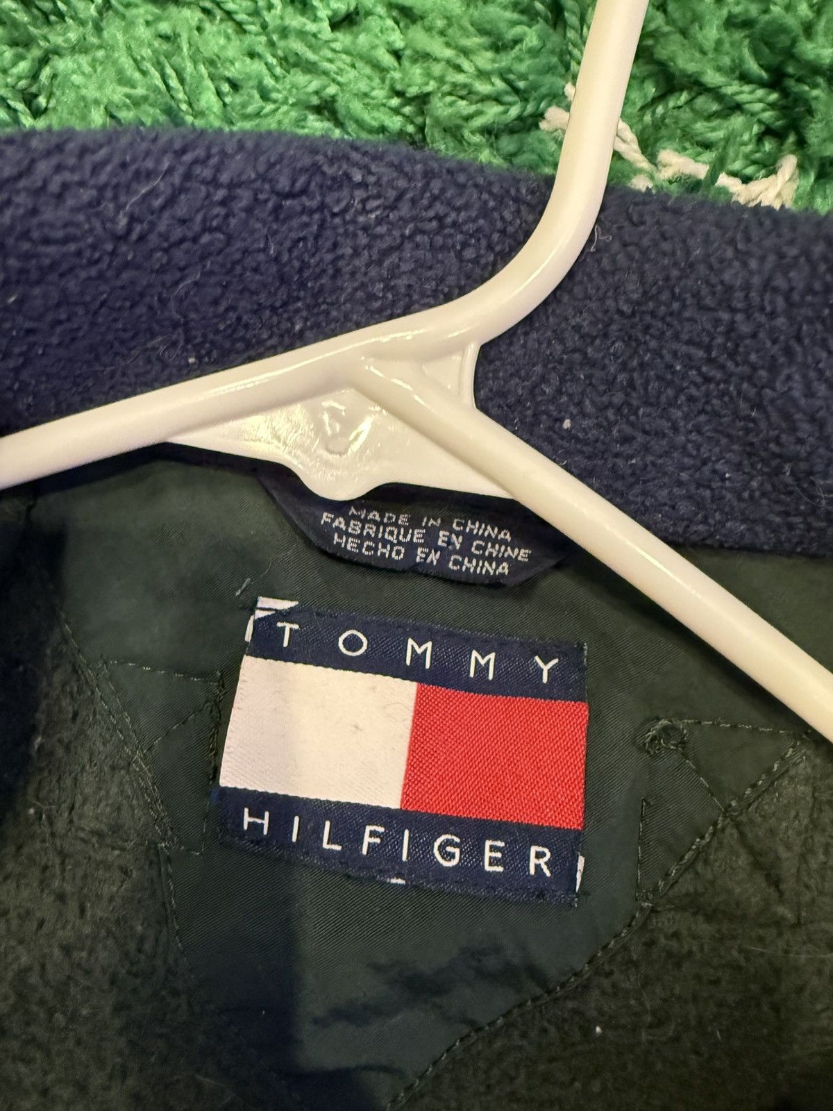 Tommy Hilfiger Vintage Tommy Hilfiger Green Jacket Size US M / EU 48-50 / 2 - 2 Thumbnail