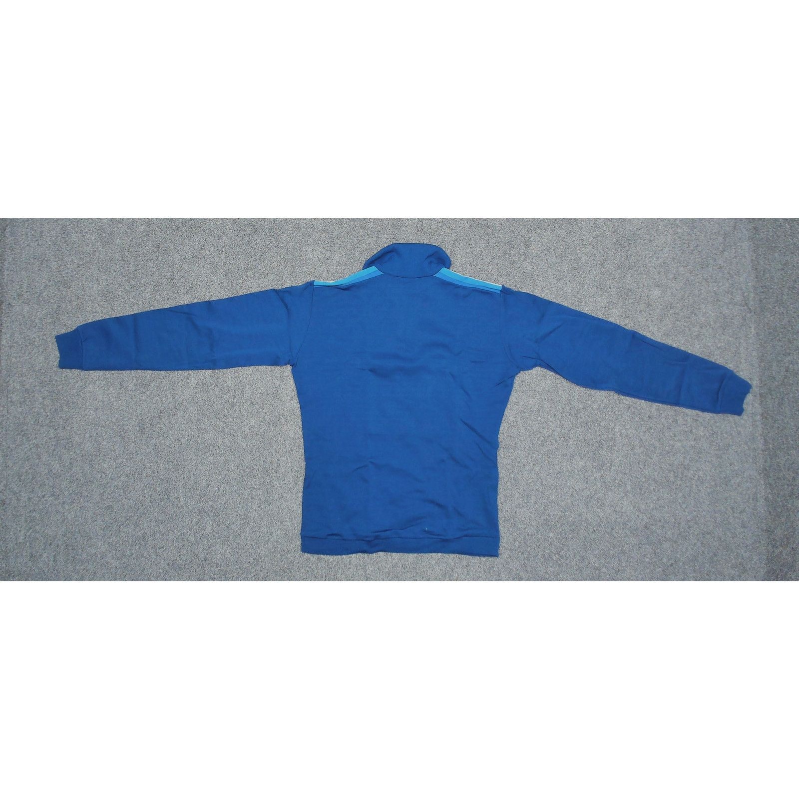 Vintage 80s Nylon Racing Stripe Quarter-Zip Pullover Track Jacket Size US M / EU 48-50 / 2 - 6 Thumbnail