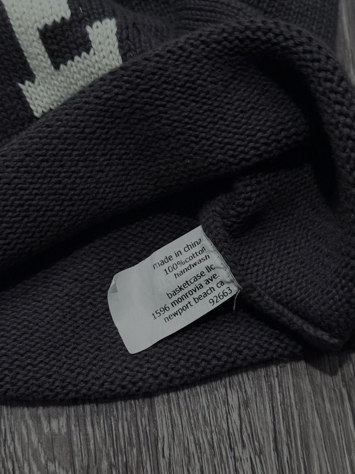 basketcase gallery RAW knit college sweater Size US M / EU 48-50 / 2 - 3 Thumbnail