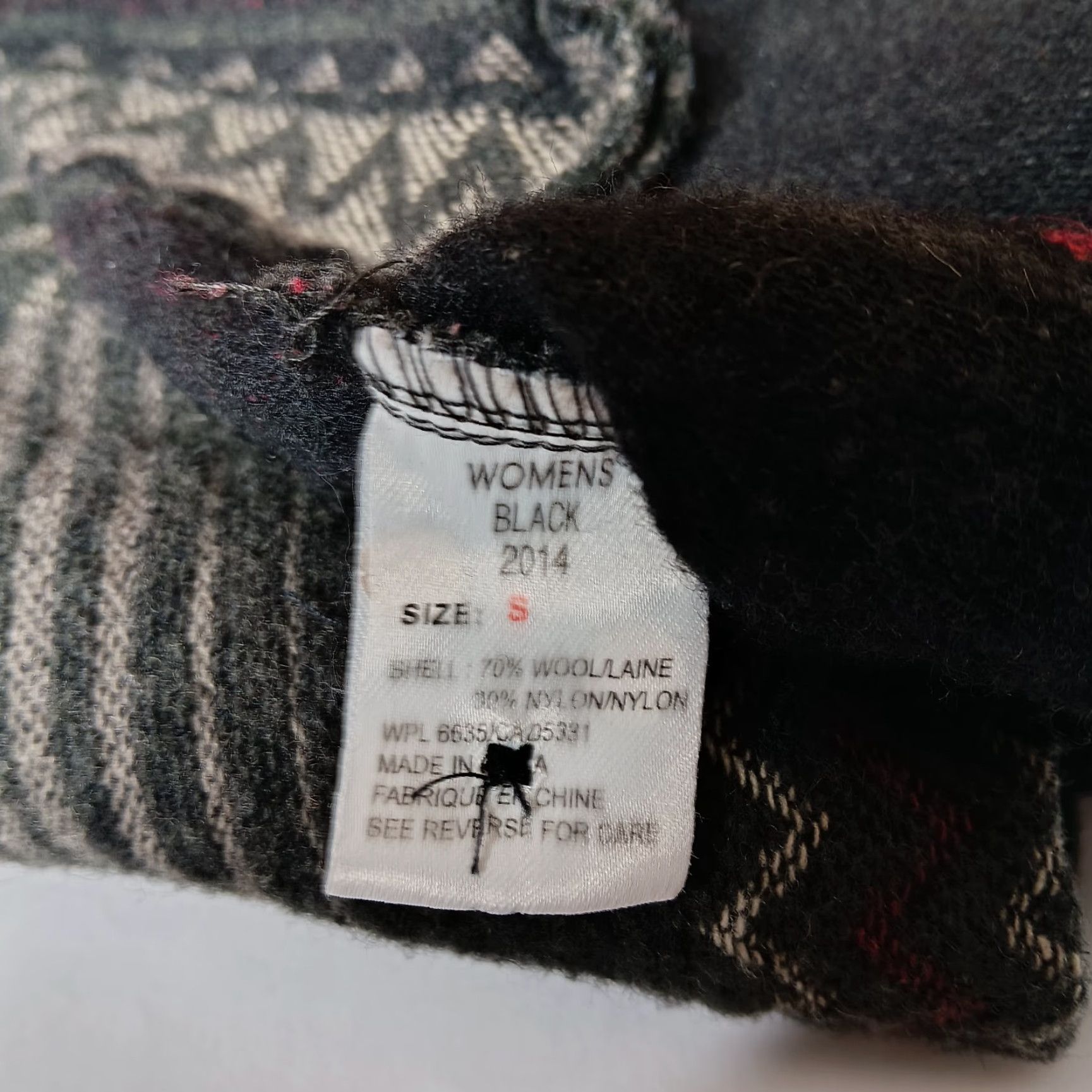 Vintage VINTAGE Woolrich Shirt Jacket Women S Gray Wool Blend Southwest Striped Zip Casual Workwear Size S / US 4 / IT 40 - 7 Thumbnail