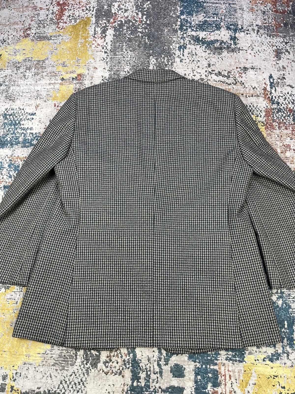 Burberry Burberry London Wool Tweed Single Breasted Double Slit Size US M / EU 48-50 / 2 - 9 Thumbnail