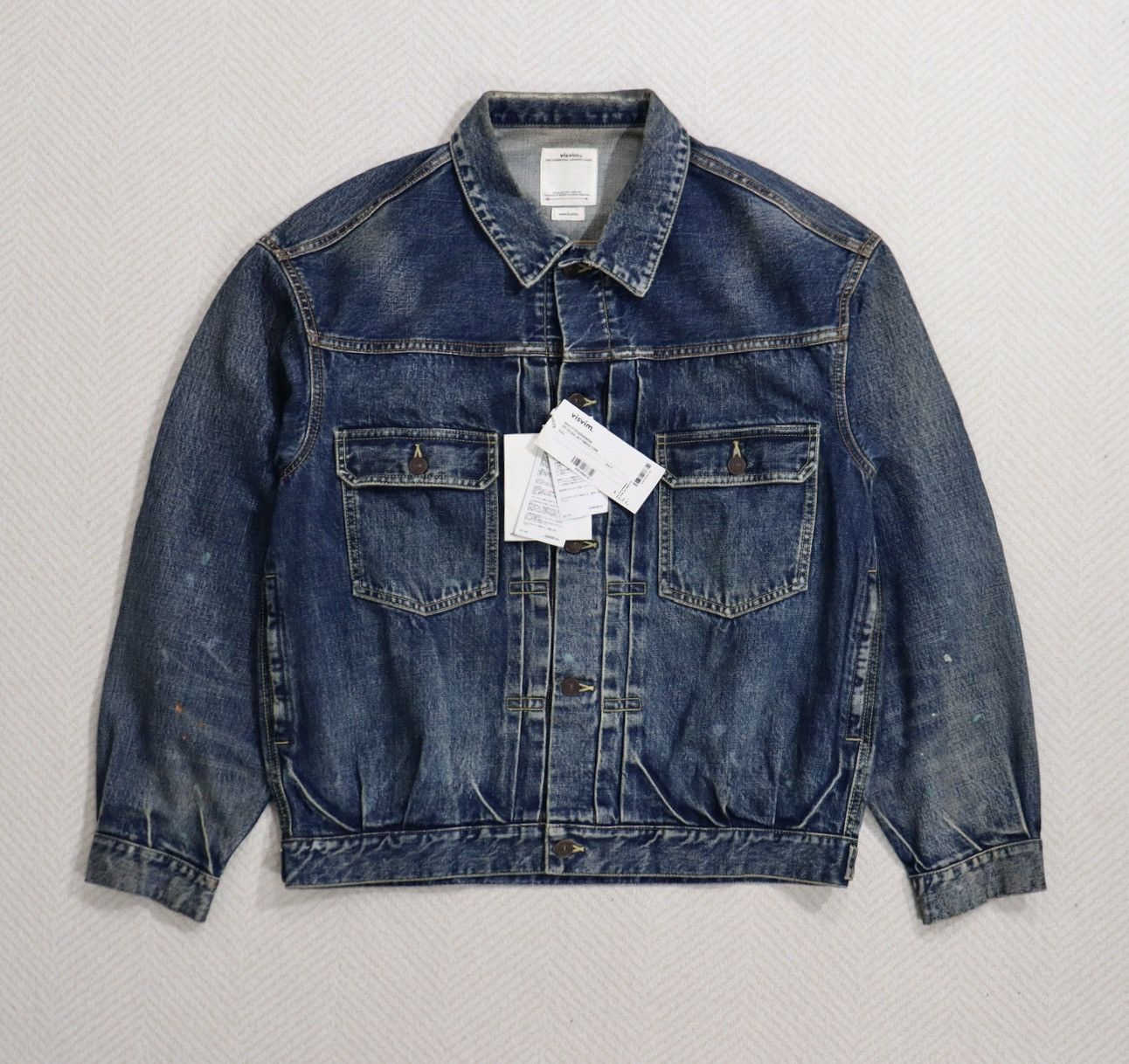 Visvim Visvim 21aw 101xx Jkt D1006 Dmgd-1006 size3 Size US L / EU 52-54 / 3 - 3 Thumbnail