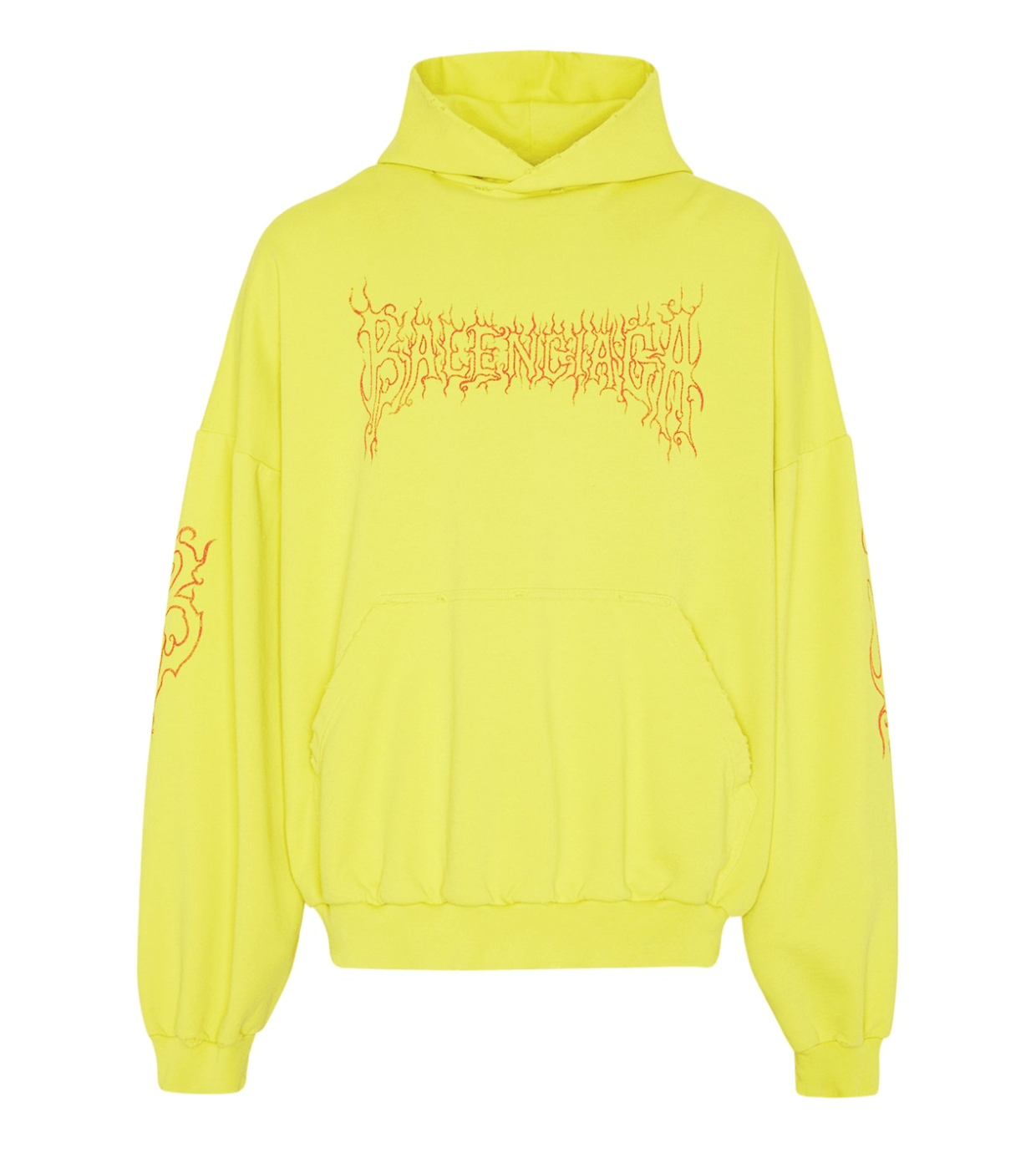 Balenciaga BALENCIAGA Darkwave Molleton Hoodie Size US M / EU 48-50 / 2 - 1 Thumbnail