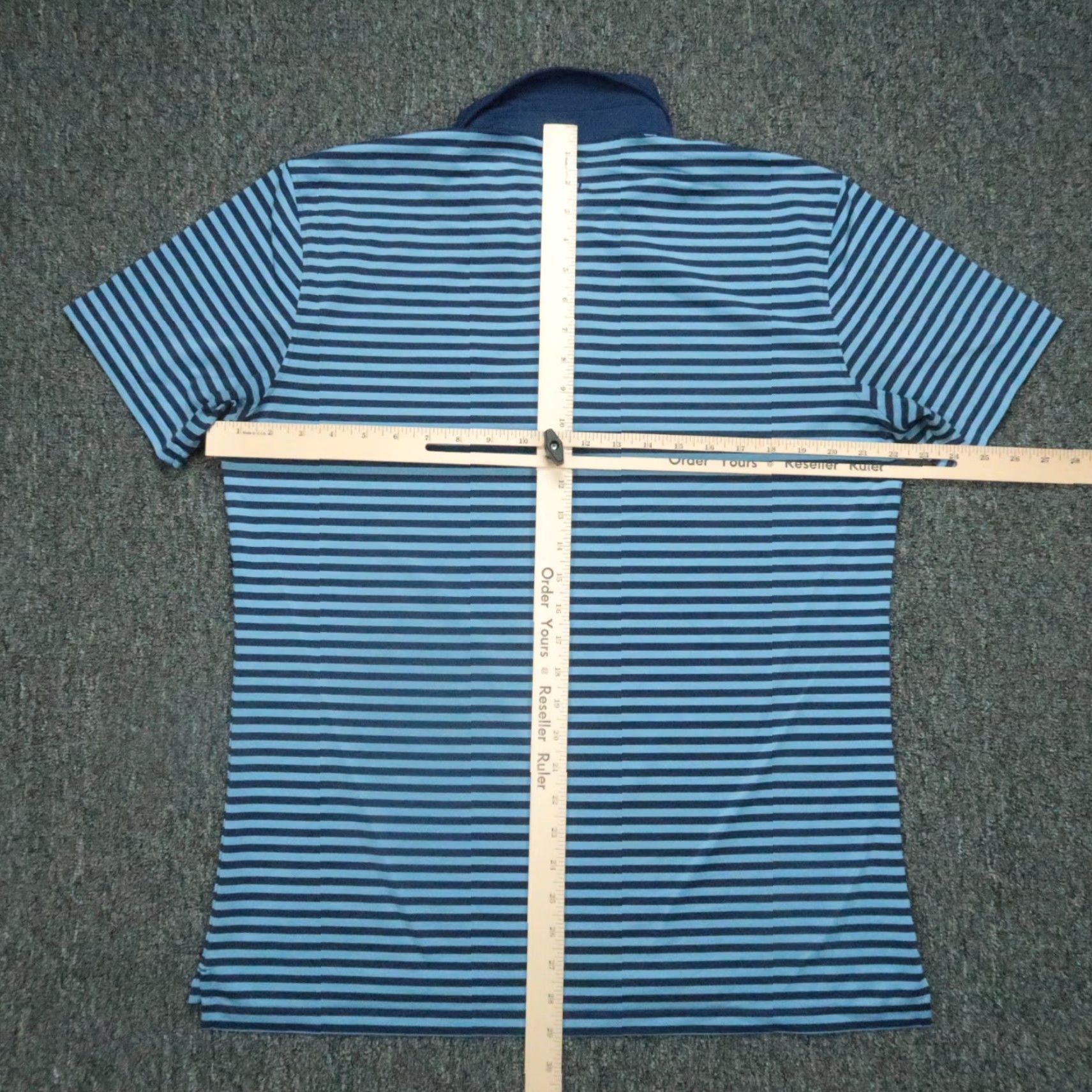G/FORE G/Fore Shirt Mens Large Blue Performance Golf Polo Short Sleeve River Club Shirt Size US L / EU 52-54 / 3 - 6 Thumbnail
