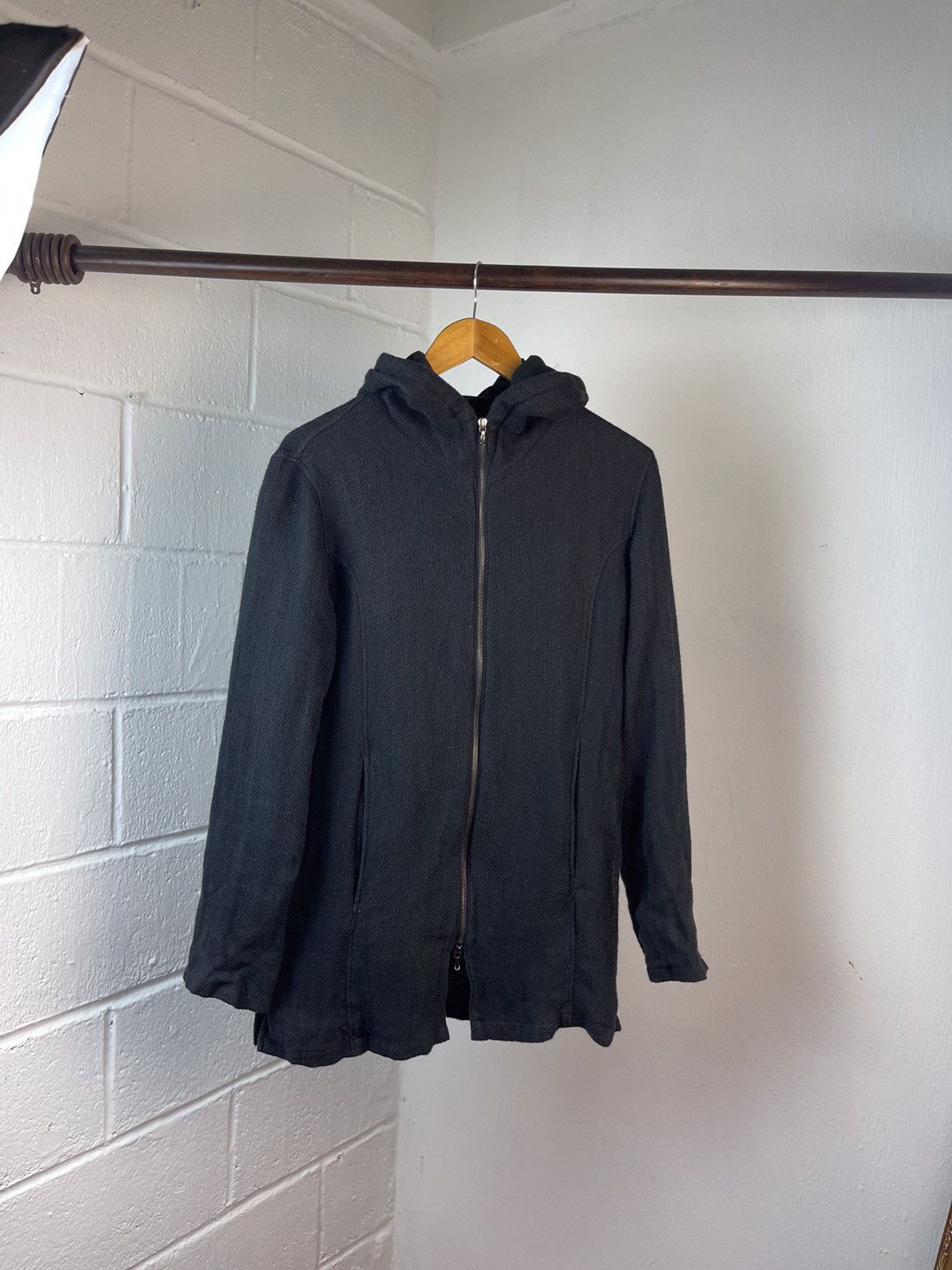 Shellac Shellac ‘Vampire’ Layered Linen Hoodie Size US M / EU 48-50 / 2 - 5 Thumbnail