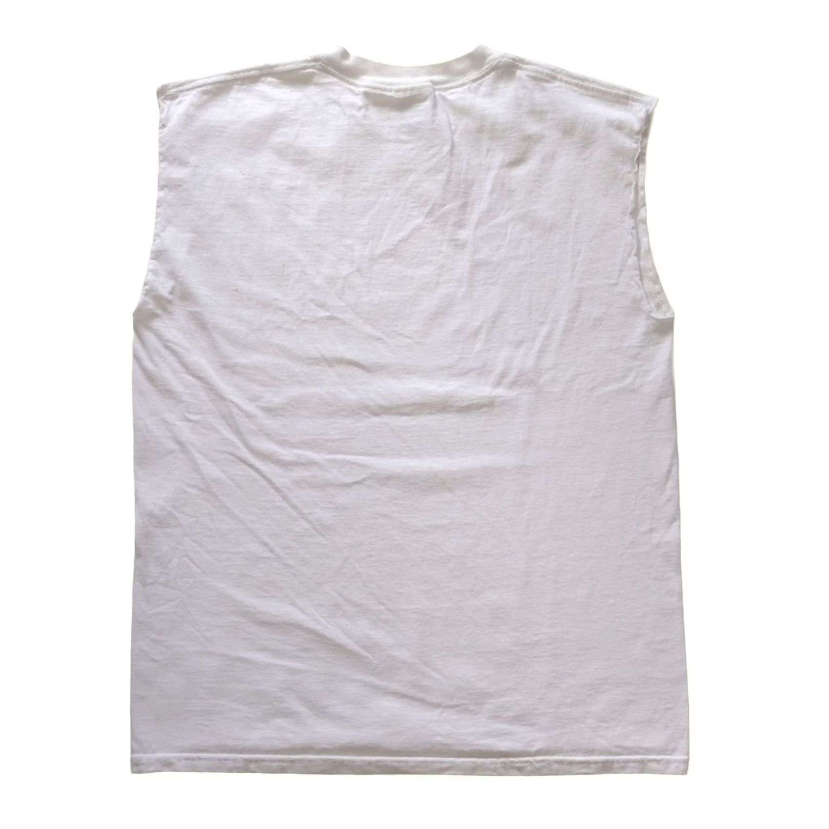 Vintage I LOVE NEW YORK VTG Y2K 90s RETRO DISTRESSED SLEEVELESS GRAPHIC T SHIRT M White Mens Size M Size US M / EU 48-50 / 2 - 3 Thumbnail