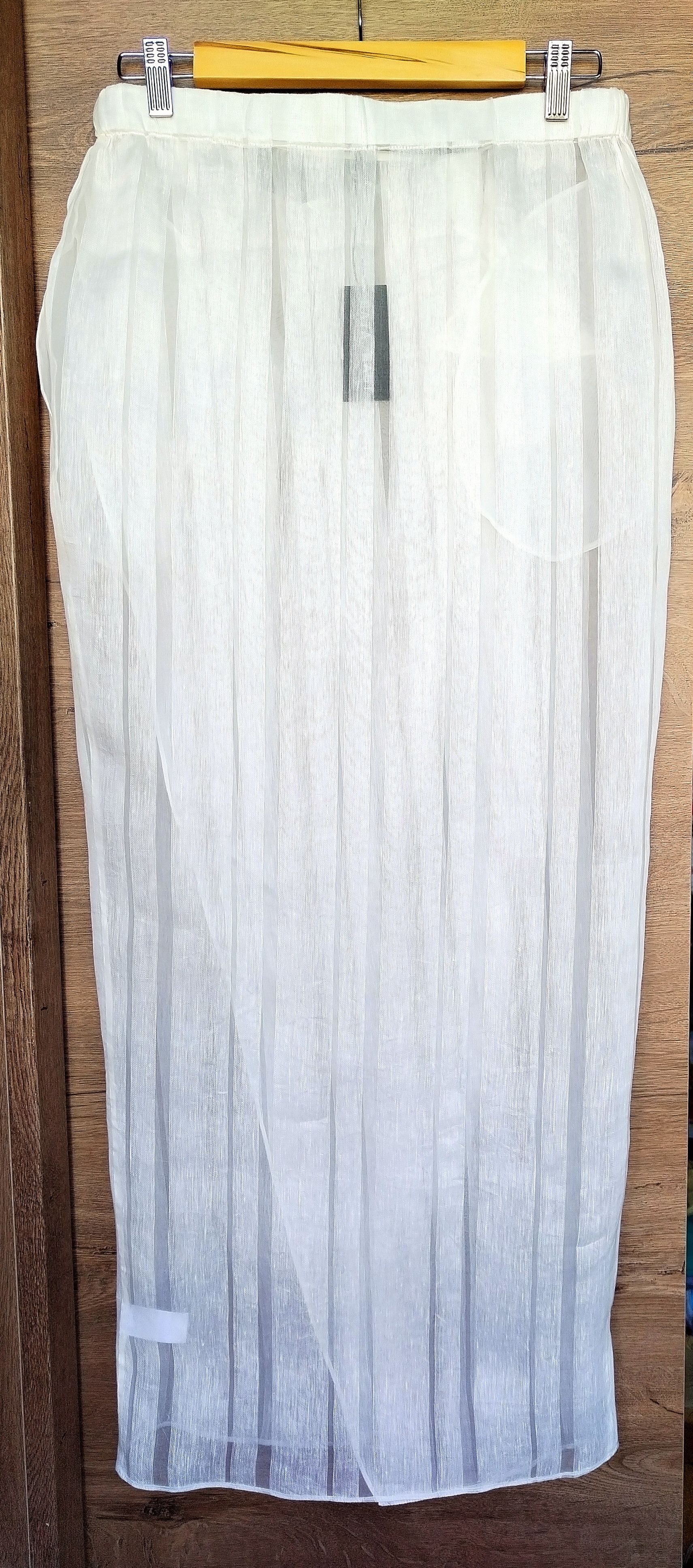 Baja East Transparent maxi skirt Size 28" / US 6 / IT 42 - 2 Thumbnail