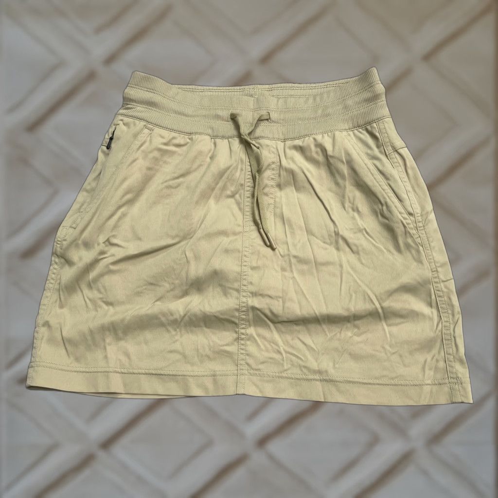 The North Face The North Face Skort Shirt Womens Small Brown Elastic Pockets Drawstring Skirt Skort Short Size 28" / US 6 / IT 42 - 1 Thumbnail