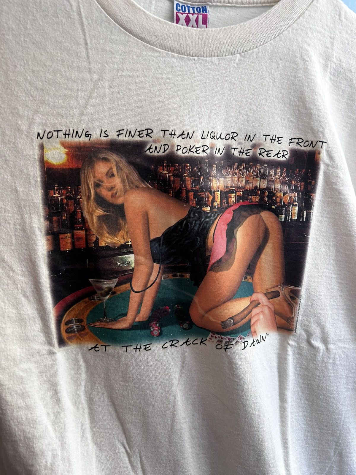 Humor tee. Poker shirt