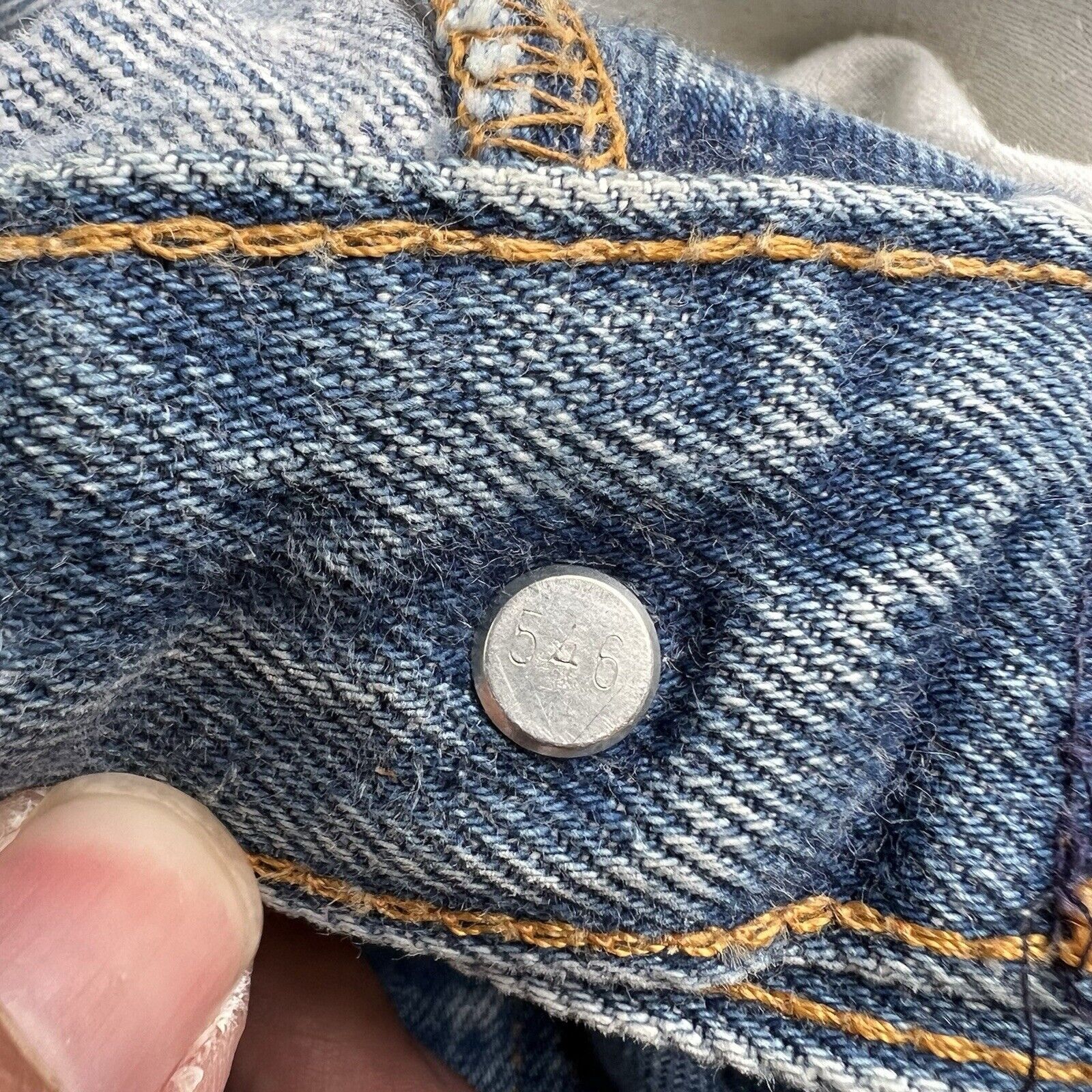 Levi's × Vintage Vintage Levis 501 Jeans 36 Blue Denim Made in USA Workwear Size US 36 / EU 52 - 6 Thumbnail