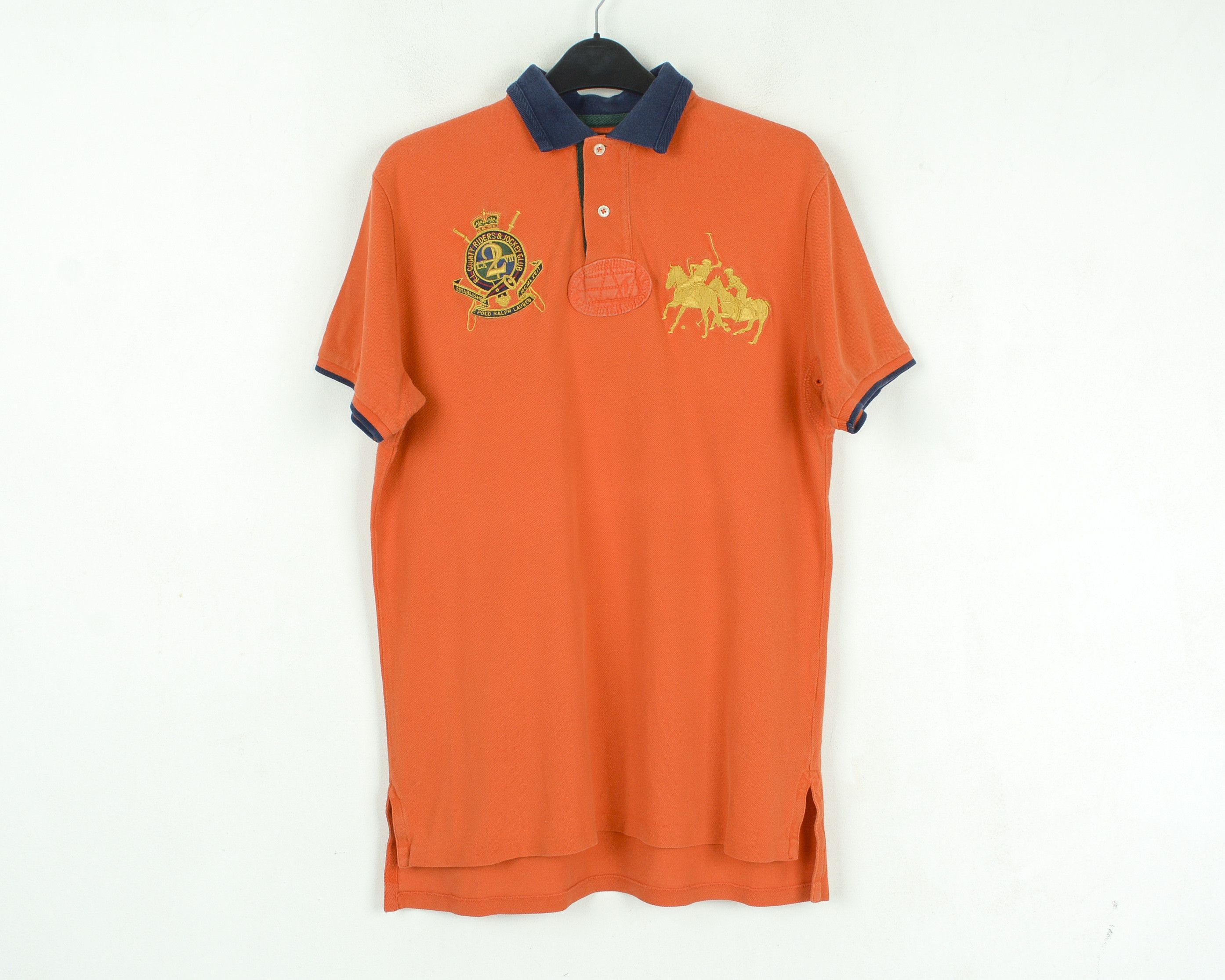 Polo Ralph Lauren Men M Retro Short Sleeve Vintage Shirt Embroidered Polo Size US M / EU 48-50 / 2 - 1 Thumbnail