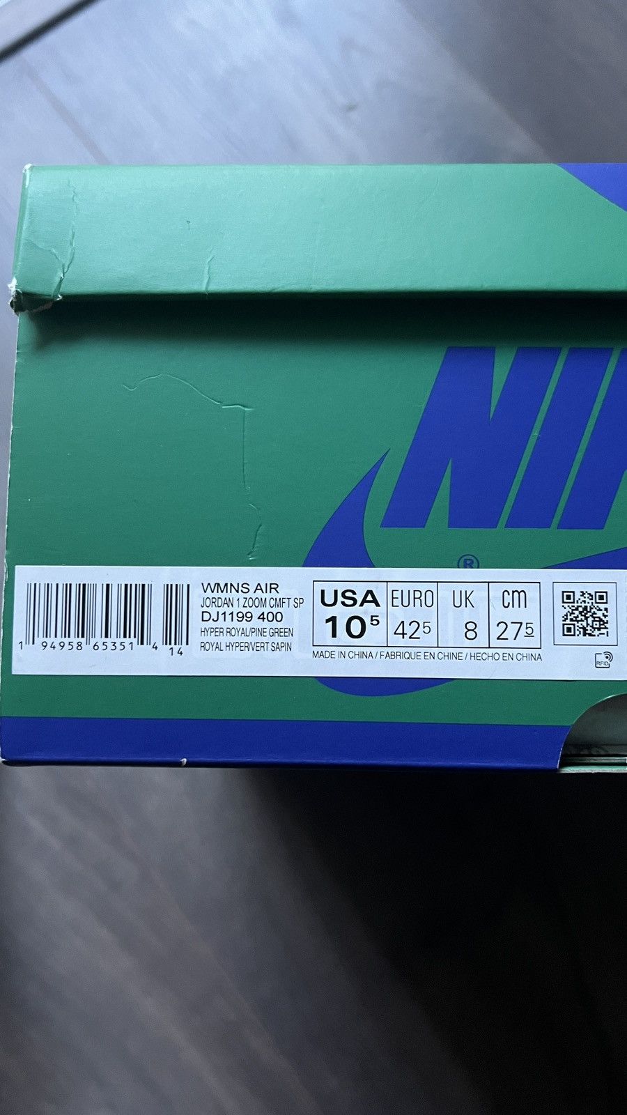 Nike Jordan 1 high zoom air CMFT Aleali May Califia Size US 9 / EU 42 - 9 Thumbnail