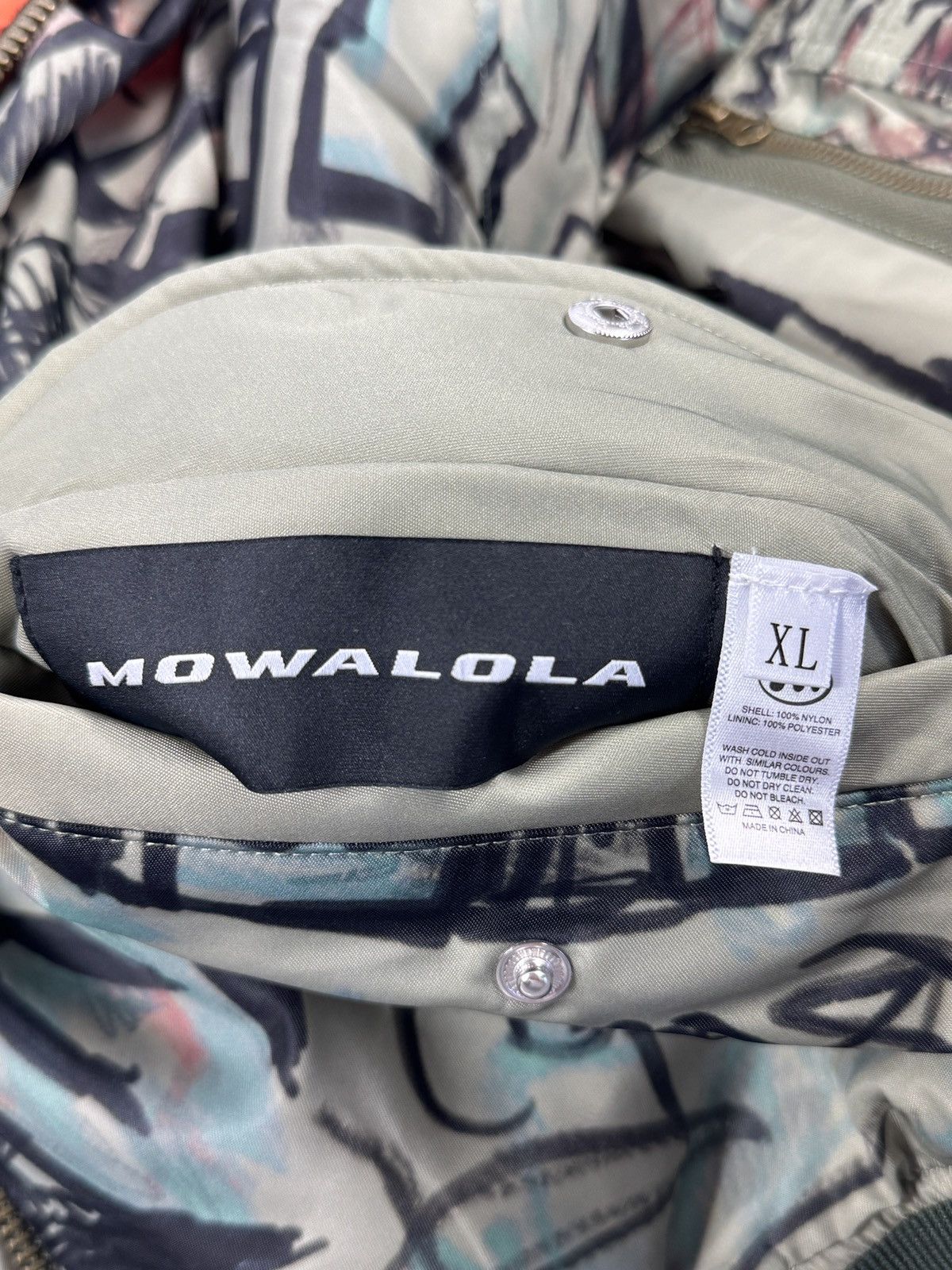 Mowalola NEW YORK GRAFFITI OVERSIZED REVERSIBLE JACKET Size US XL / EU 56 / 4 - 9 Thumbnail
