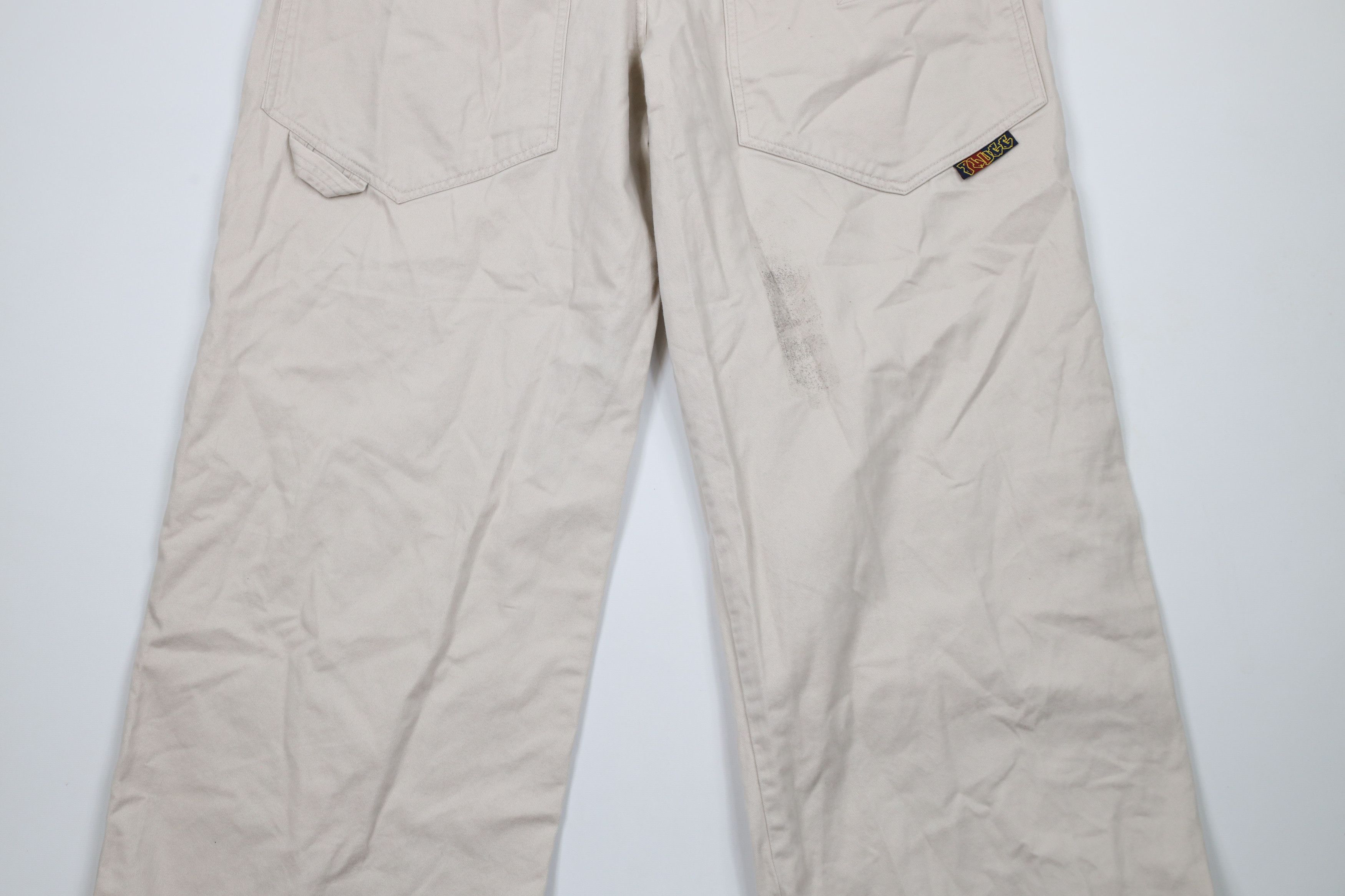 Vintage Vintage Y2K Streetwear Baggy Fit Skateboard Pants Beige Size US 36 / EU 52 - 10 Thumbnail