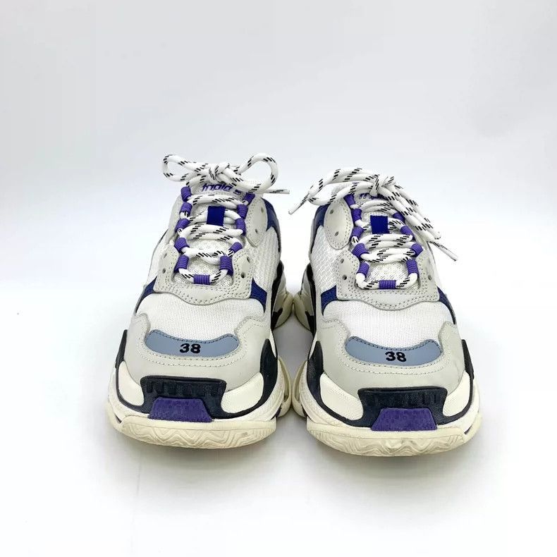 Balenciaga Balenciaga Triple Sneakers with Colorful Laces-2506 Size US 8 / IT 38 - 3 Thumbnail