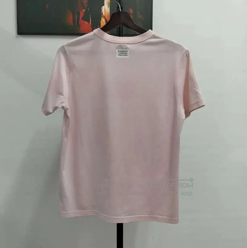 Other Burberry Pink Cotton Short Sleeve T-Shirt. Size S / US 4 / IT 40 - 2 Thumbnail
