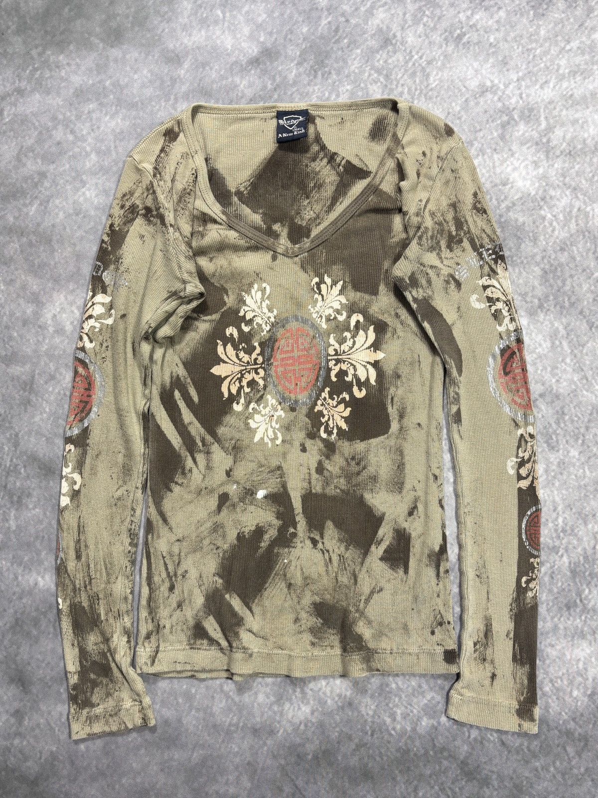 Other Y2K Vintage Sledge USA Longsleeve Affliction JPG ALP Print Size S / US 4 / IT 40 - 1 Thumbnail