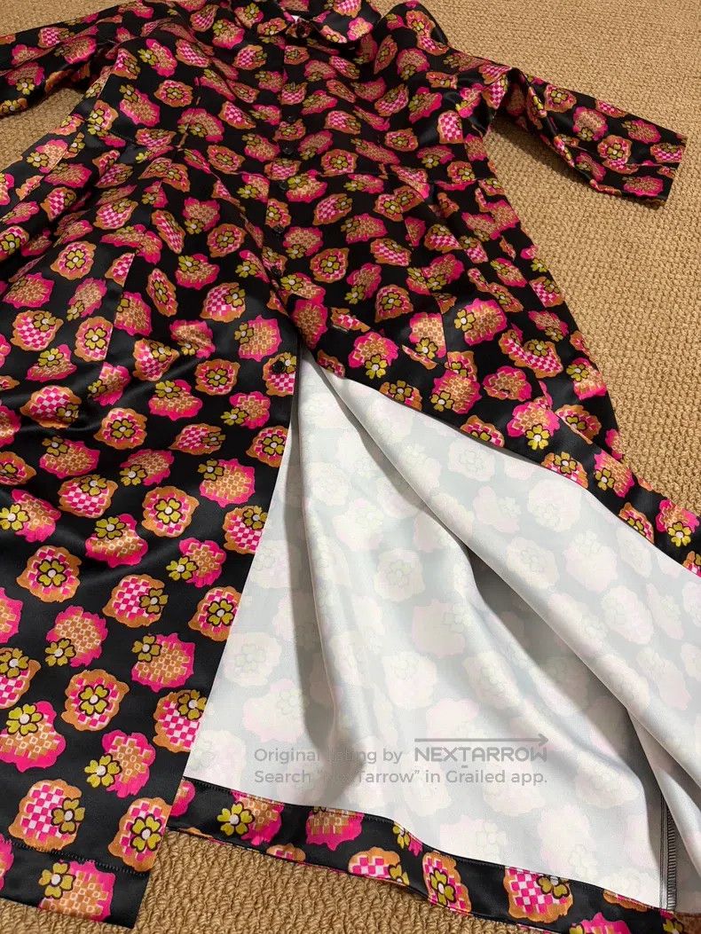 Comme des Garcons Comme Des Garcons Round Neck Floral Dress Size M / US 6-8 / IT 42-44 - 5 Thumbnail