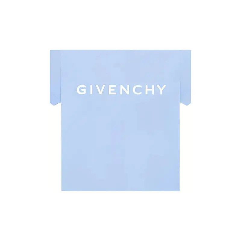 Givenchy o1w1db10426 Slim Fit T-Shirt in Light Blue Size US XS / EU 42 / 0 - 2 Thumbnail