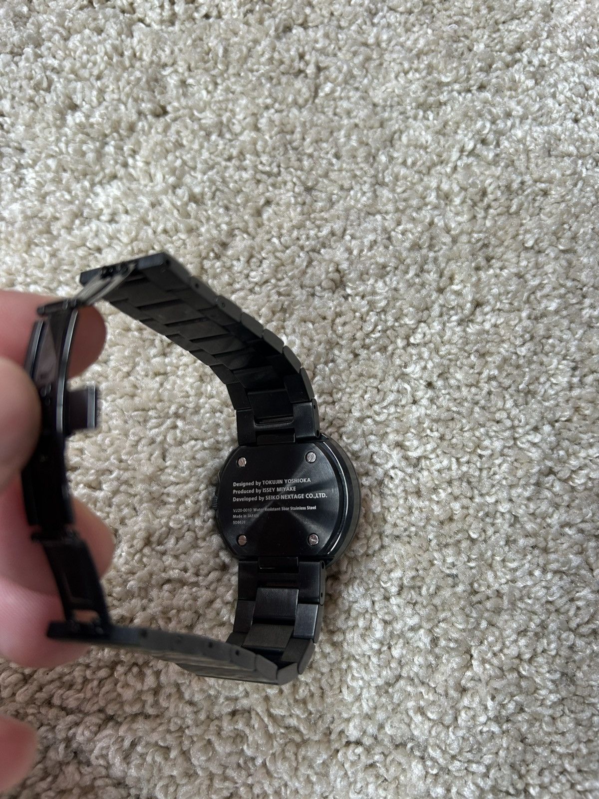 Issey Miyake x Seiko TO watch