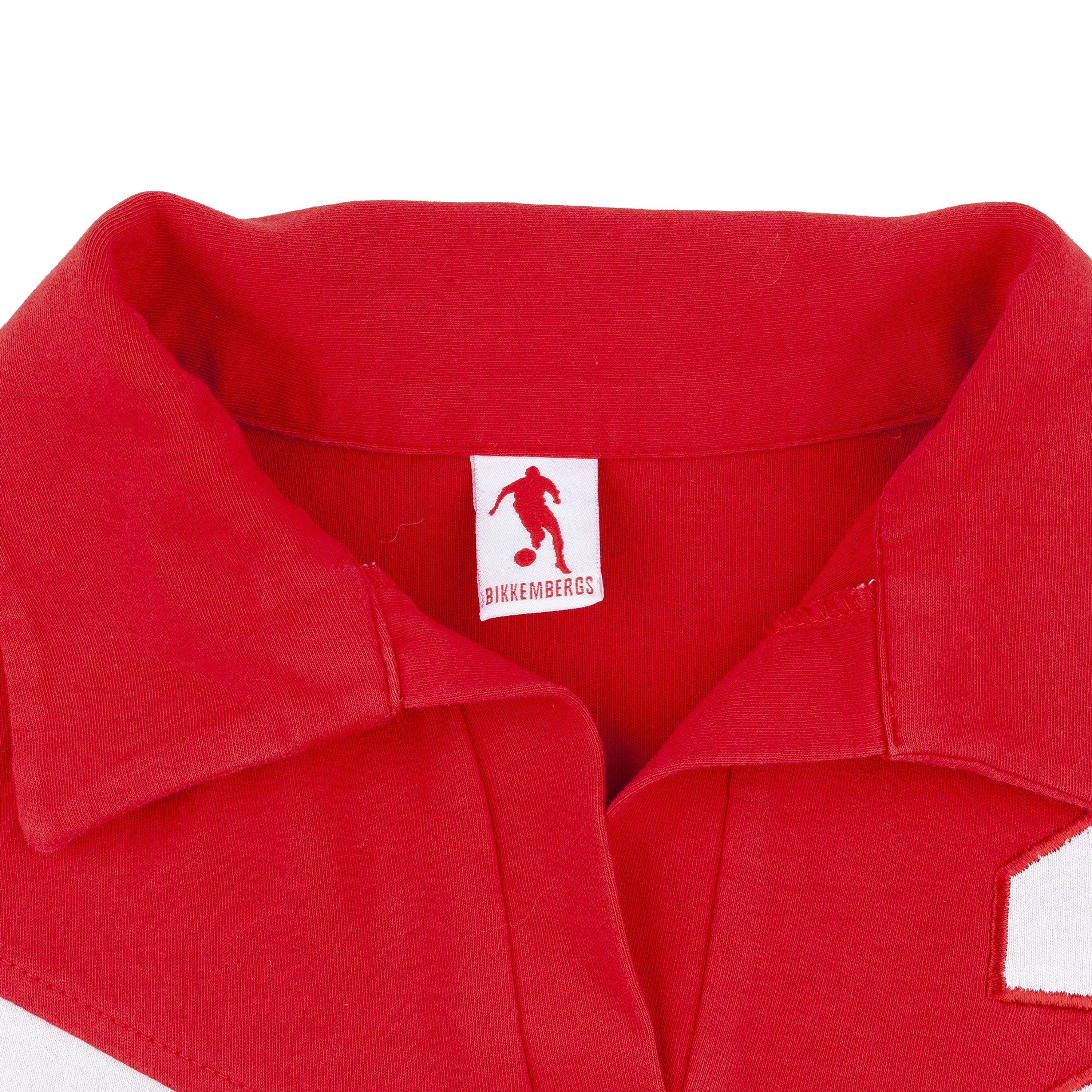 Dirk Bikkembergs Dirk Bikkembergs White & Red Polo Short Sleeve Top Size S / US 4 / IT 40 - 3 Thumbnail