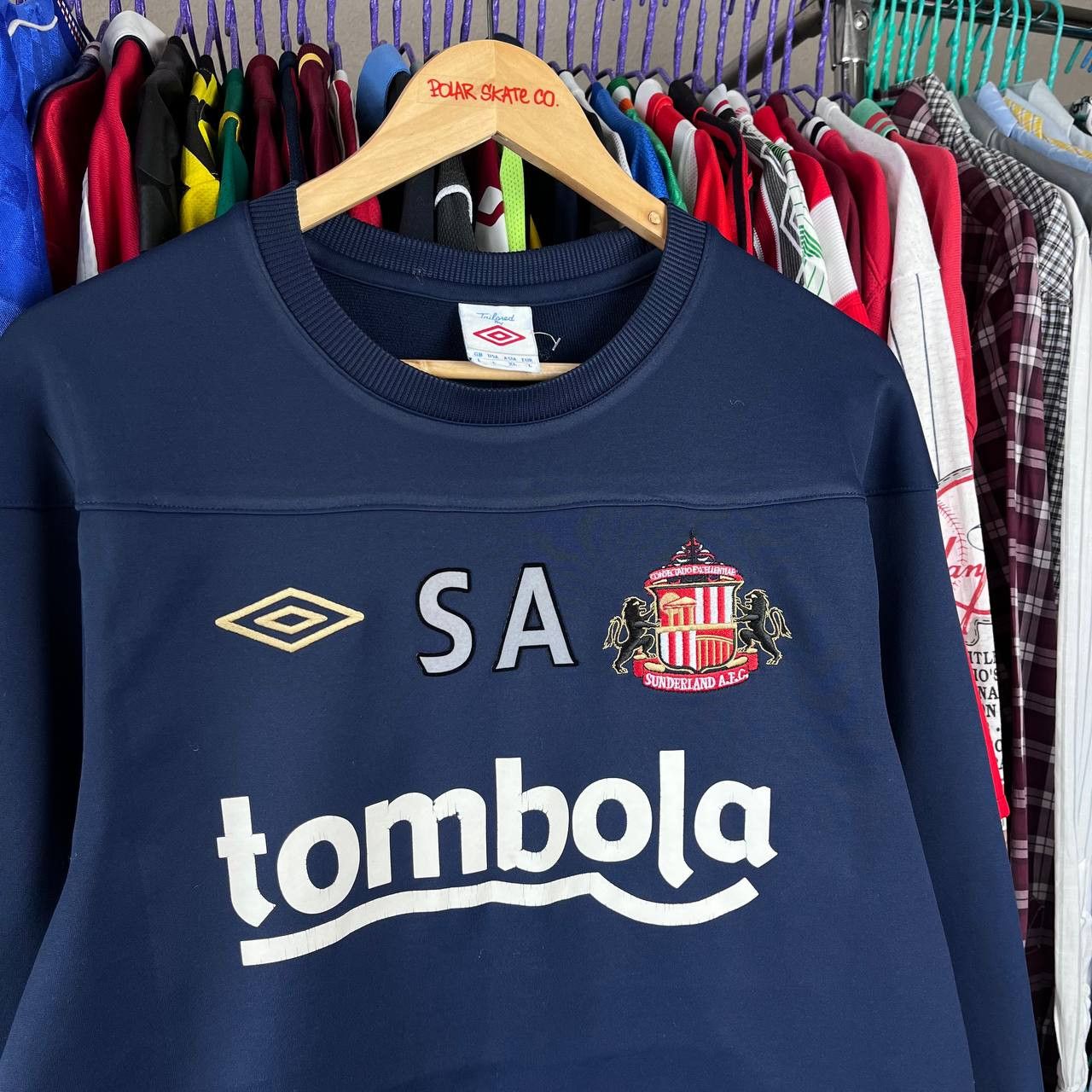 Vintage Umbro Sunderland 2010/2011 Training Jersey Sweatshirt Size US L / EU 52-54 / 3 - 1 Thumbnail