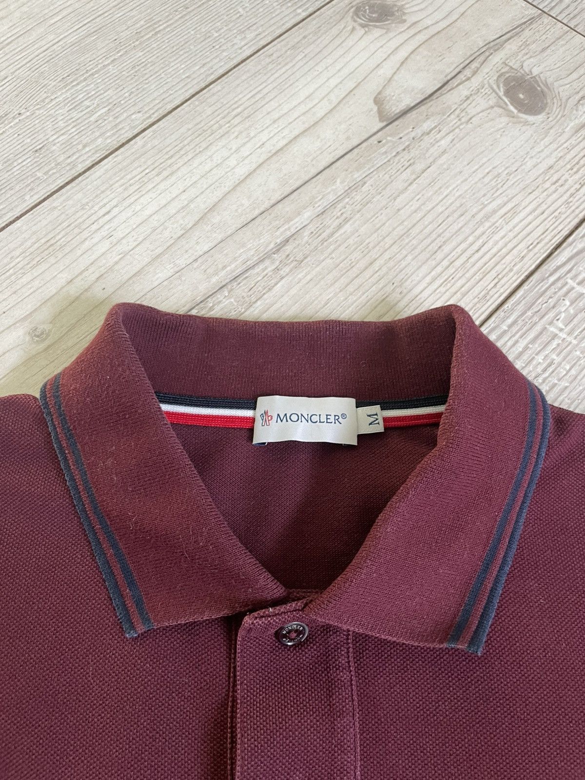 Moncler Moncler Polo Maglia Manica Corta Logo Size US M / EU 48-50 / 2 - 13 Thumbnail