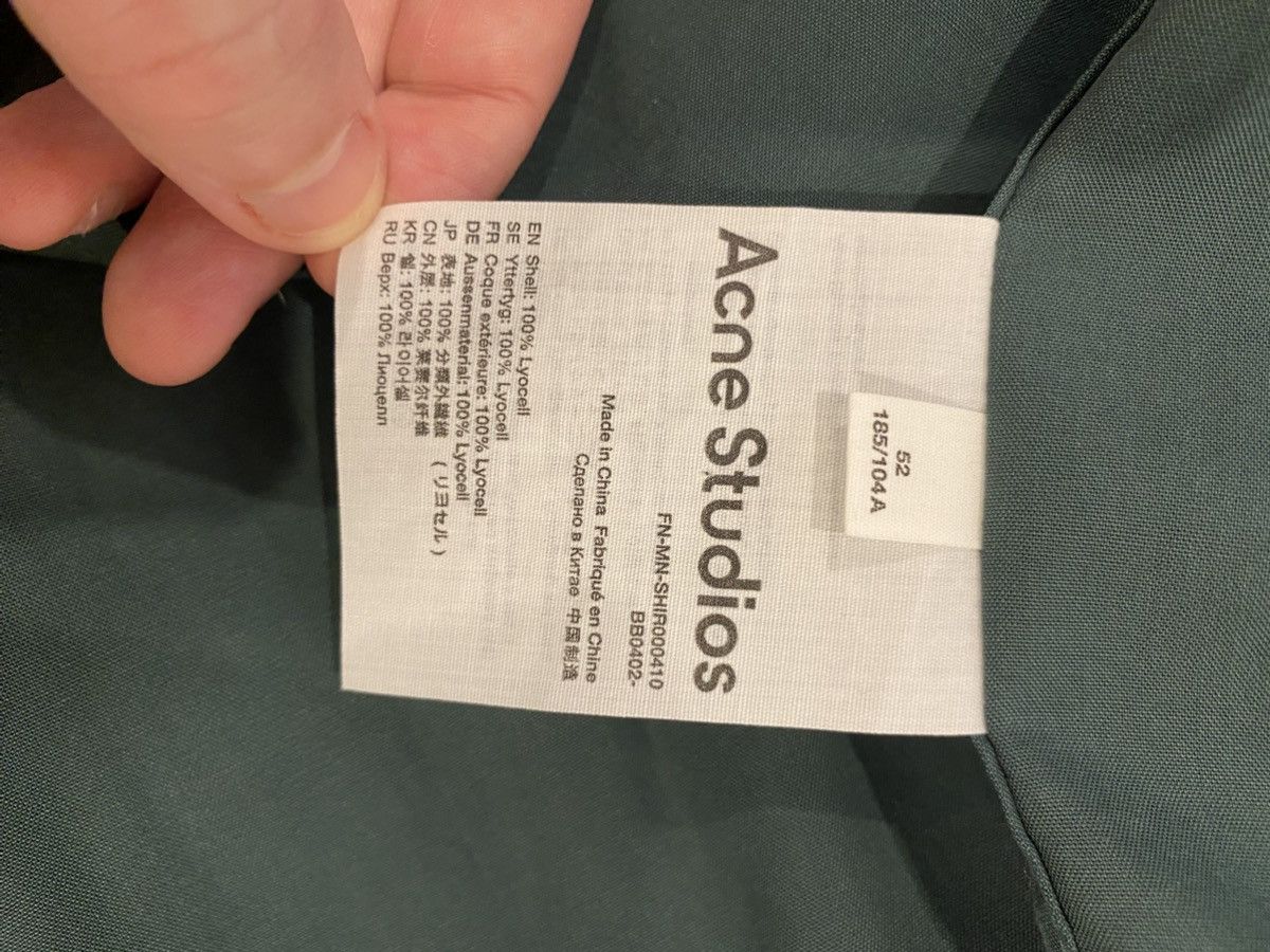 Acne Studios Acne Studios oversized button up shirt Size US XL / EU 56 / 4 - 5 Thumbnail