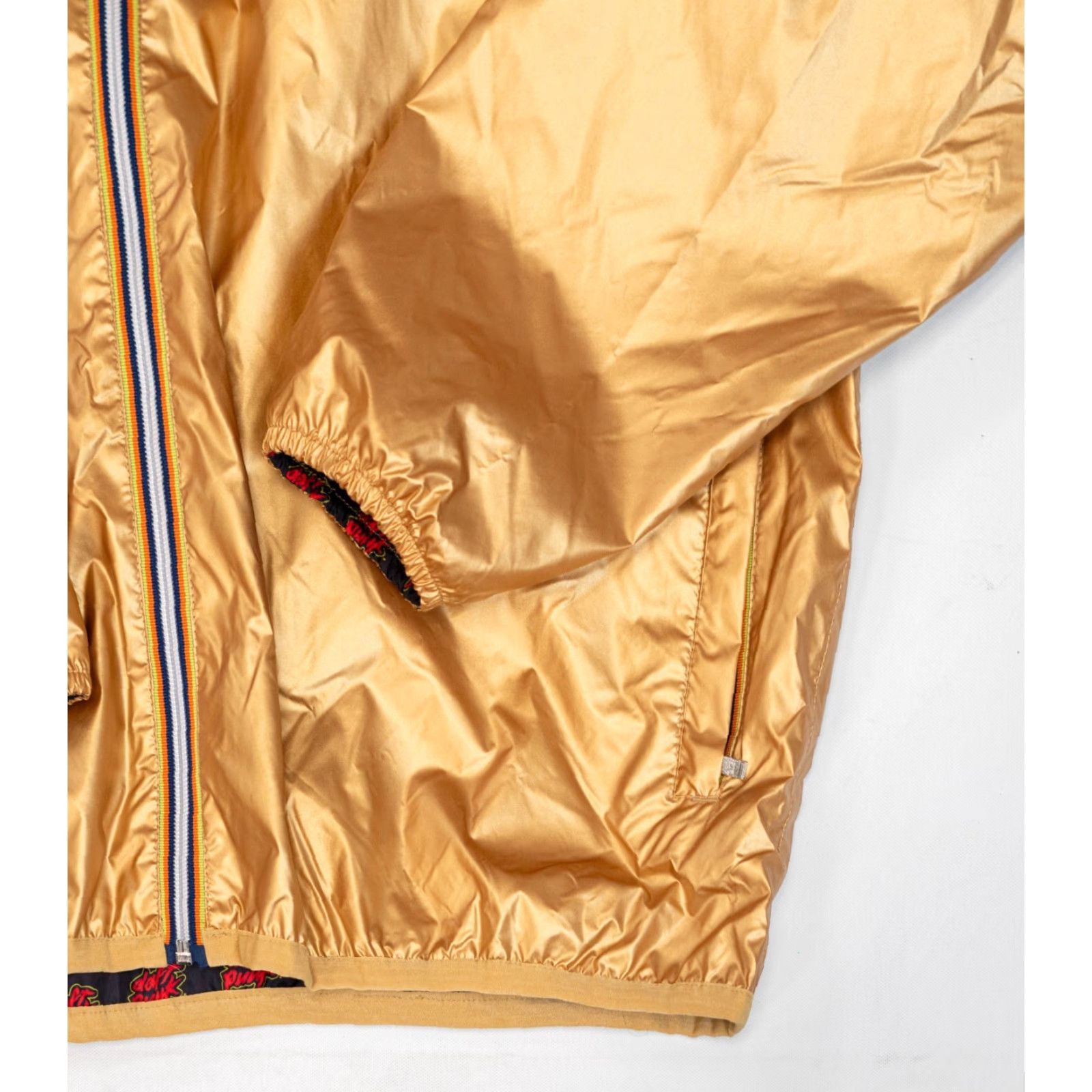 Vintage VINTAGE Daft Punk Jacket Gold Men XL K.WAY 3-in-1 Reversible Promo Limited Edition Size US XL / EU 56 / 4 - 6 Thumbnail