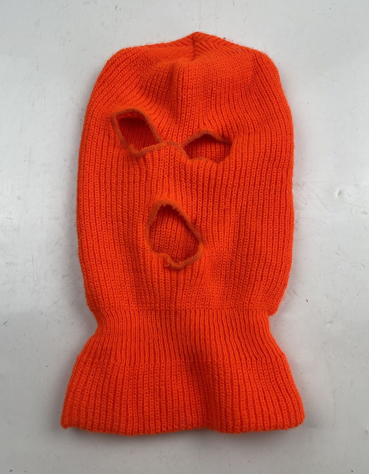 Japanese Brand orange ski mask balaclava tc28 Size ONE SIZE - 2 Thumbnail
