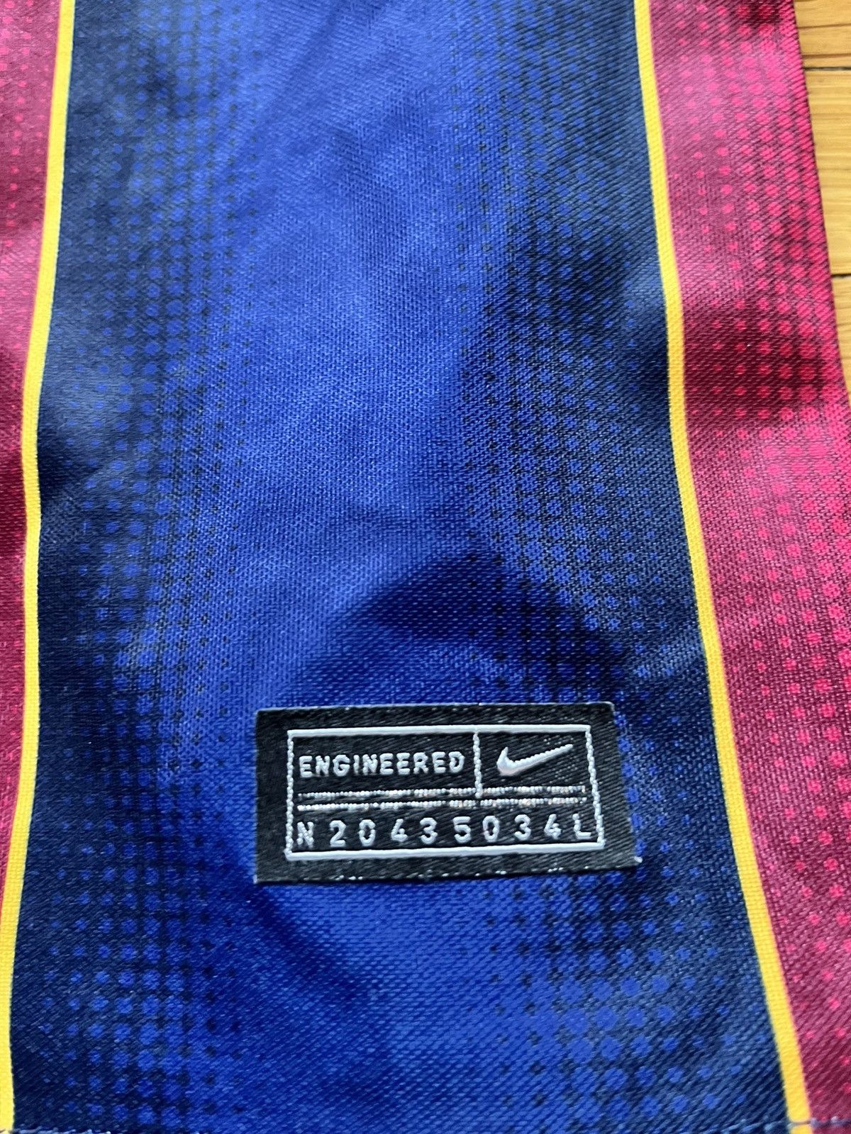 Nike 2017/2018 Barcelona Home #10 Leo Messi Size US XXL / EU 58 / 5 - 2 Thumbnail