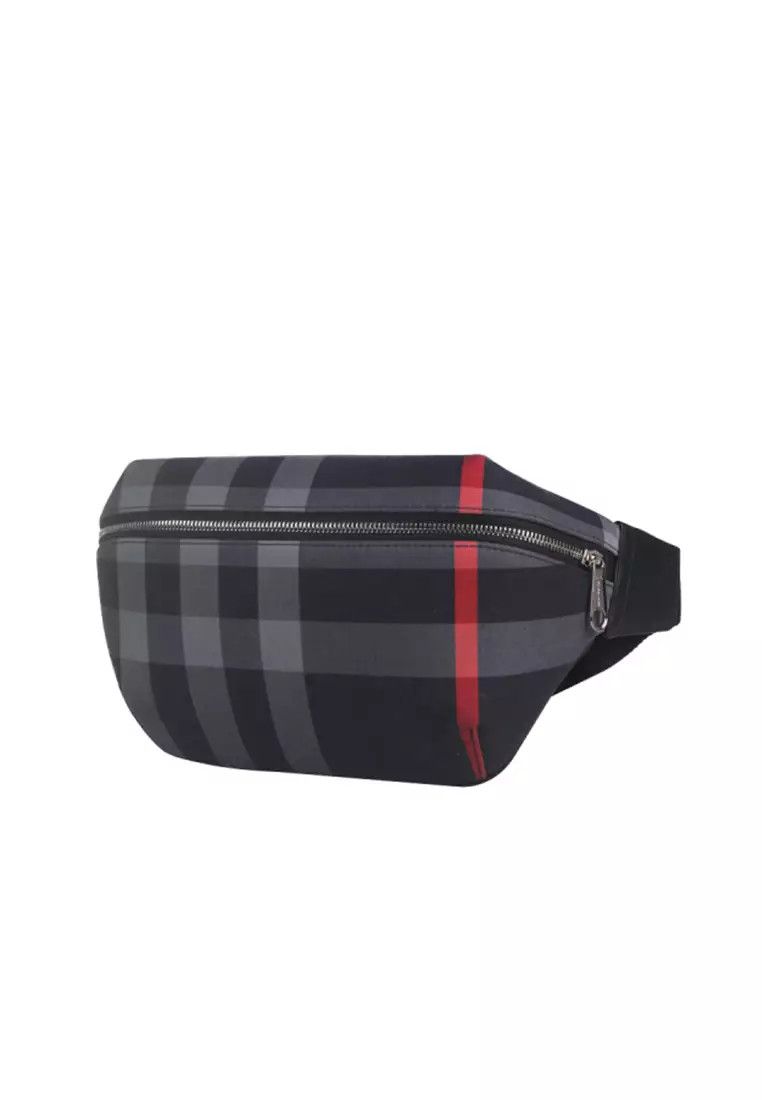 Burberry o1w1db10126 Size: OS / Sonny Bumbag Canvas Check Multicolor Size ONE SIZE - 2 Thumbnail