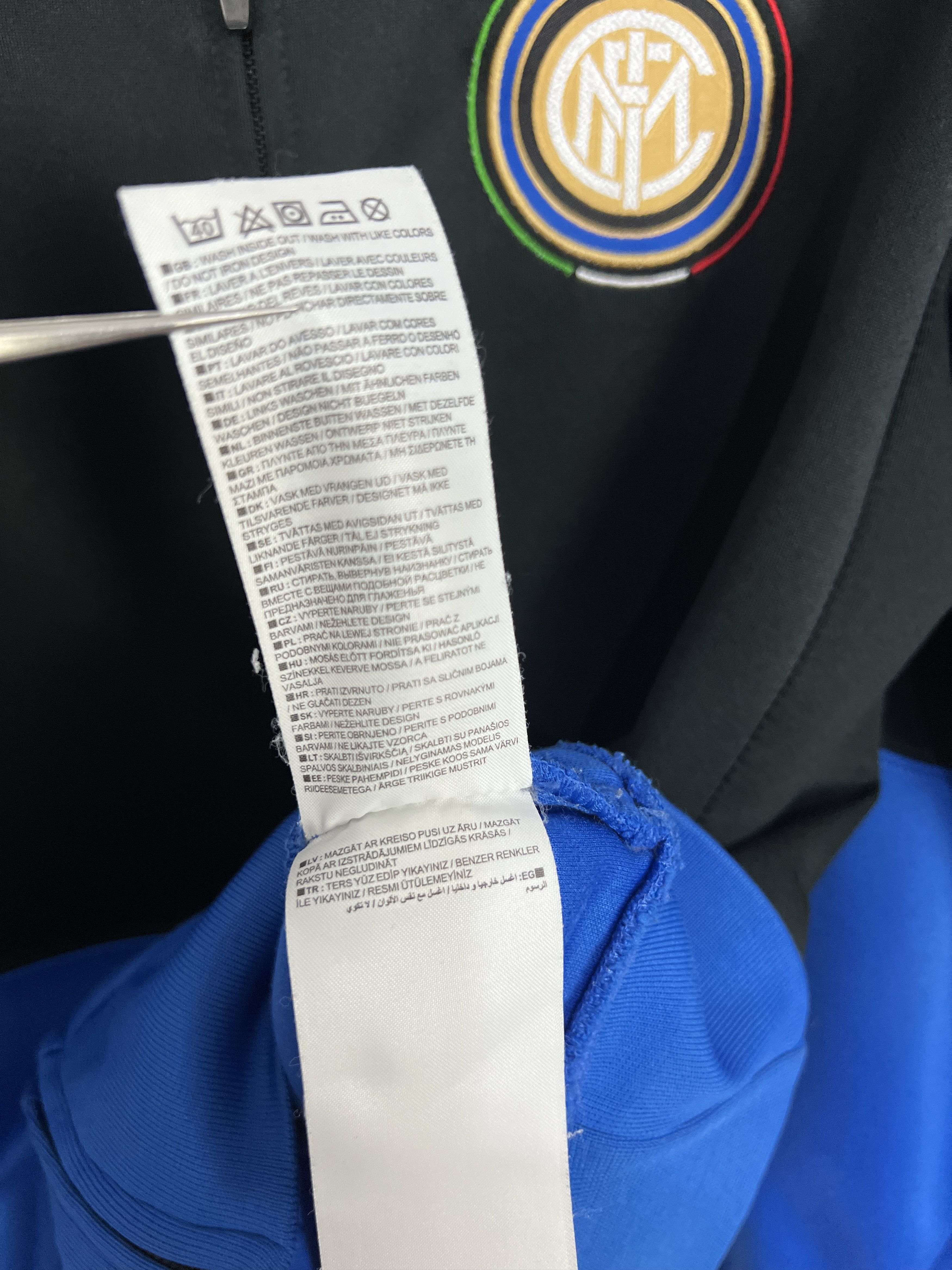 Nike Vintage Nike Inter Milan Football Jacket Soccer Track Top Size US M / EU 48-50 / 2 - 9 Thumbnail