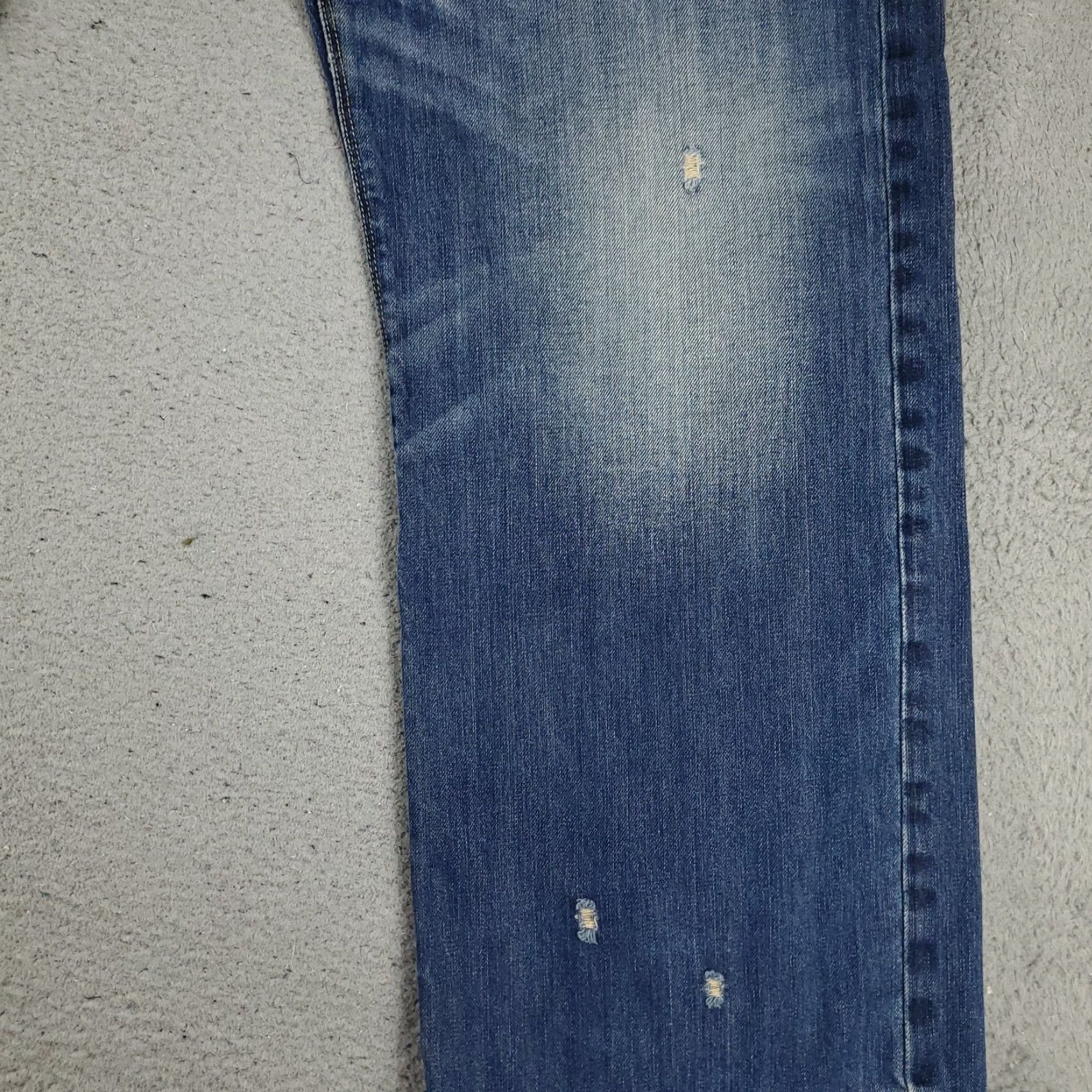 Ed Hardy VINTAGE Ed Hardy Jeans Mens 40x32 Straight Leg Denim Pants Blue Cotton Regular Fit US, Classic, Modern Size US 40 / EU 56 - 6 Thumbnail