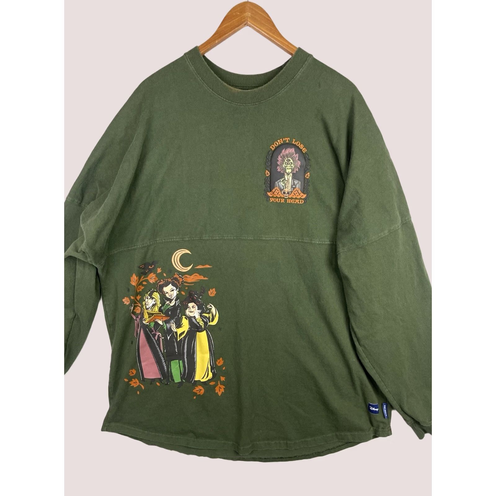 Disney Disney Spirit Jersey Mens 2XL Green Hocus Pocus Be Your Own Kind Of Magic Shirt Mens 2XL Green Disney Spirit Jersey Be Your Own Kind Of Magic Size US XXL / EU 58 / 5 - 1 Thumbnail