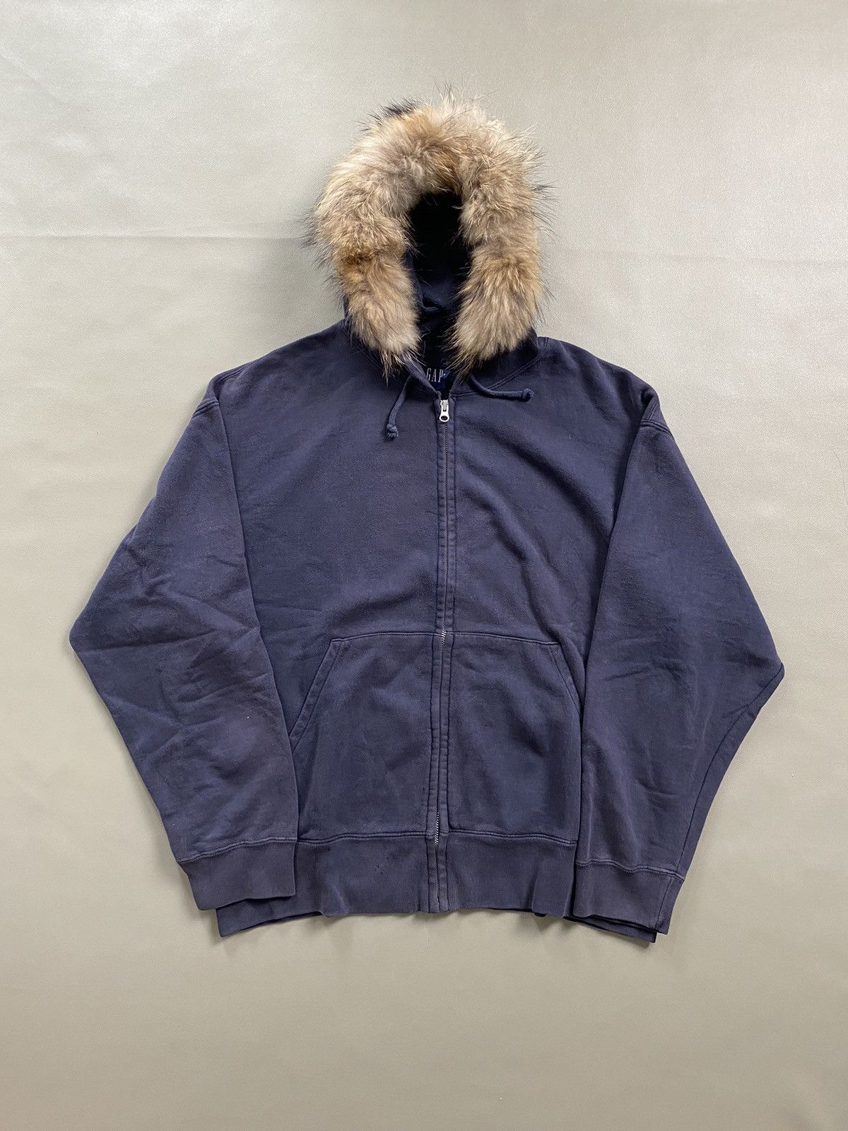 If Six Was Nine × Japanese Brand × Le Grande Bleu (L.G.B.) Vintage GAP Fur Hoodie IfsixLgb style Size US XL / EU 56 / 4 - 1 Thumbnail