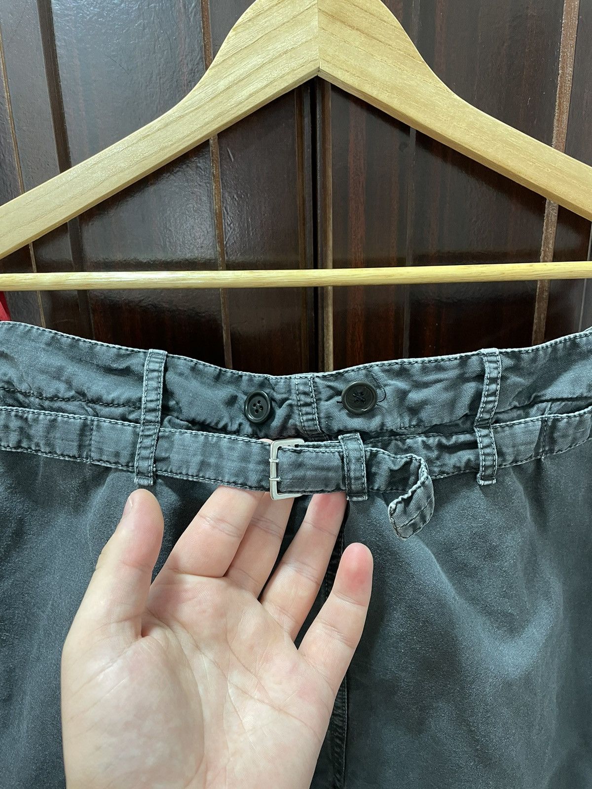 Prada × Vintage Prada Vintage Grey Shorts Size US 32 / EU 48 - 3 Thumbnail