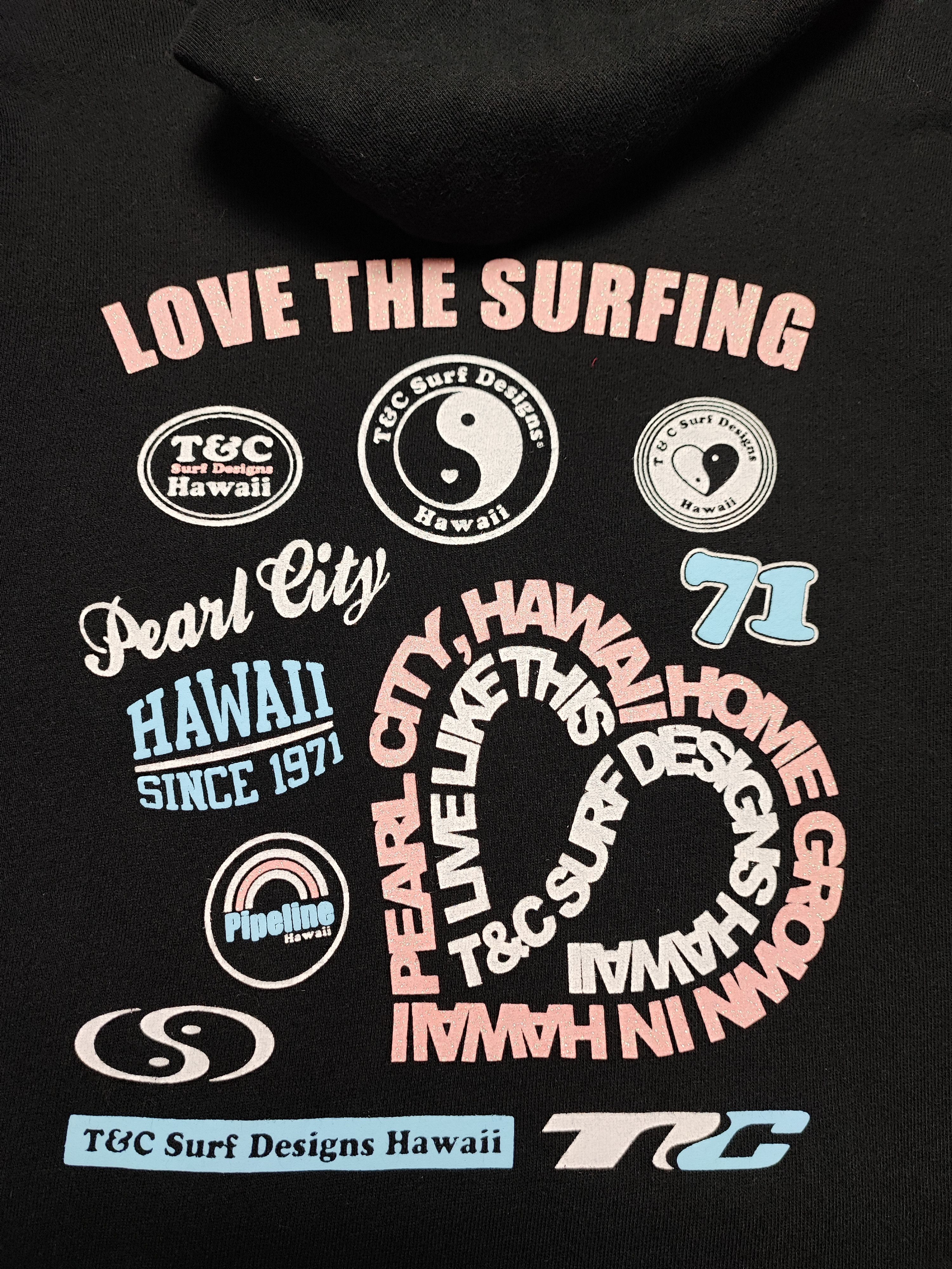 Vintage T&C SURF DESIGN HOODIE Size US S / EU 44-46 / 1 - 15 Thumbnail