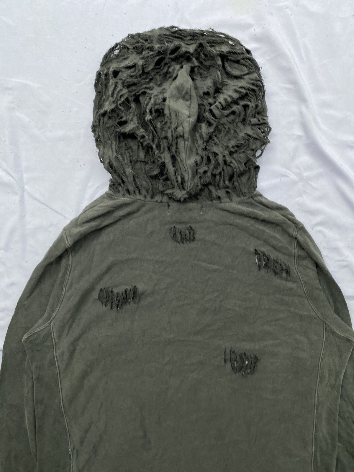 Hysteric Glamour × If Six Was Nine × Le Grande Bleu (L.G.B.) SIMPLICITE DISTRESSED GRUNGE PUNK SEDITIONARIES HOODIE Size US L / EU 52-54 / 3 - 7 Thumbnail